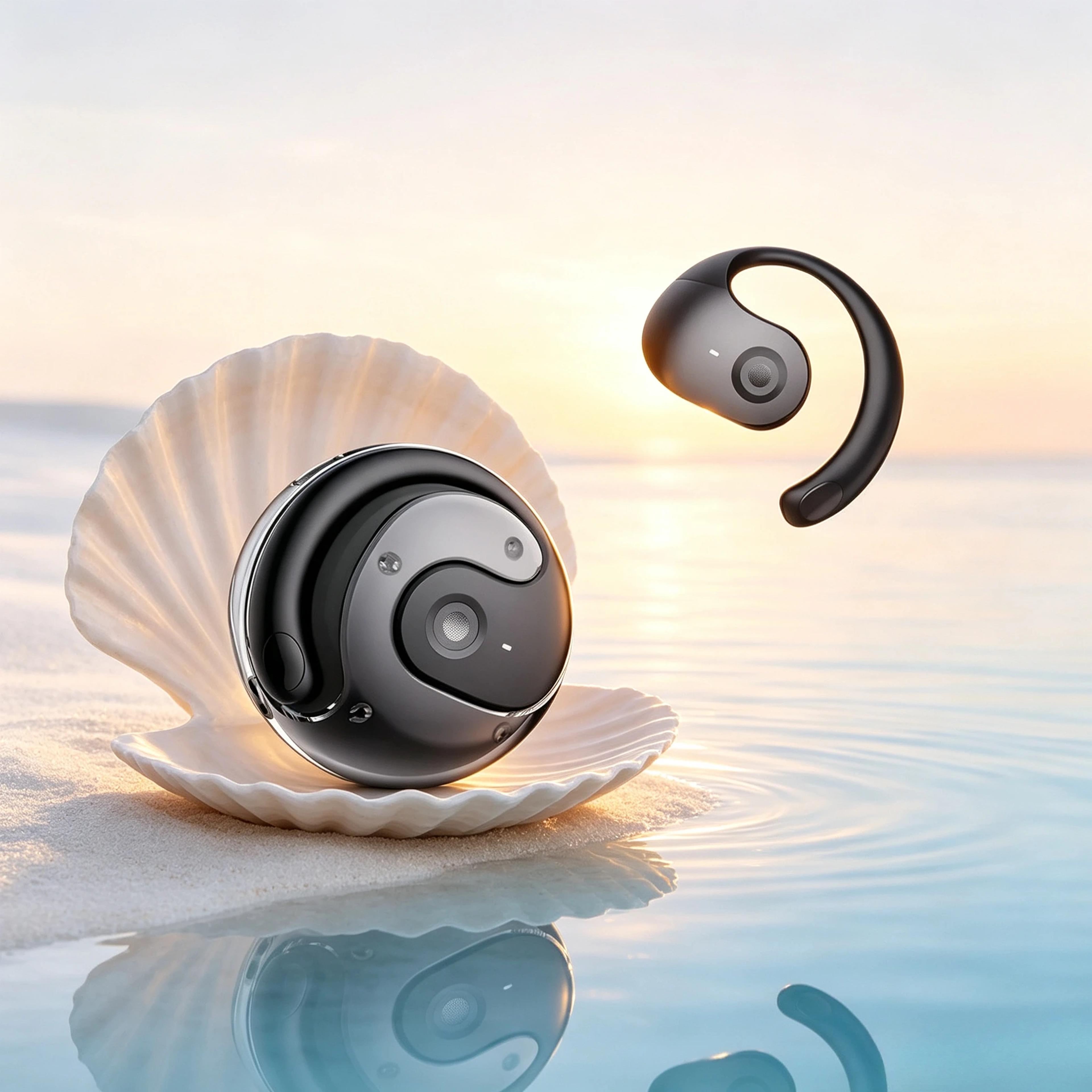 activebeat bluetooth 5.3 earbuds with ear hooks, noise cancelling wireless sports headphones