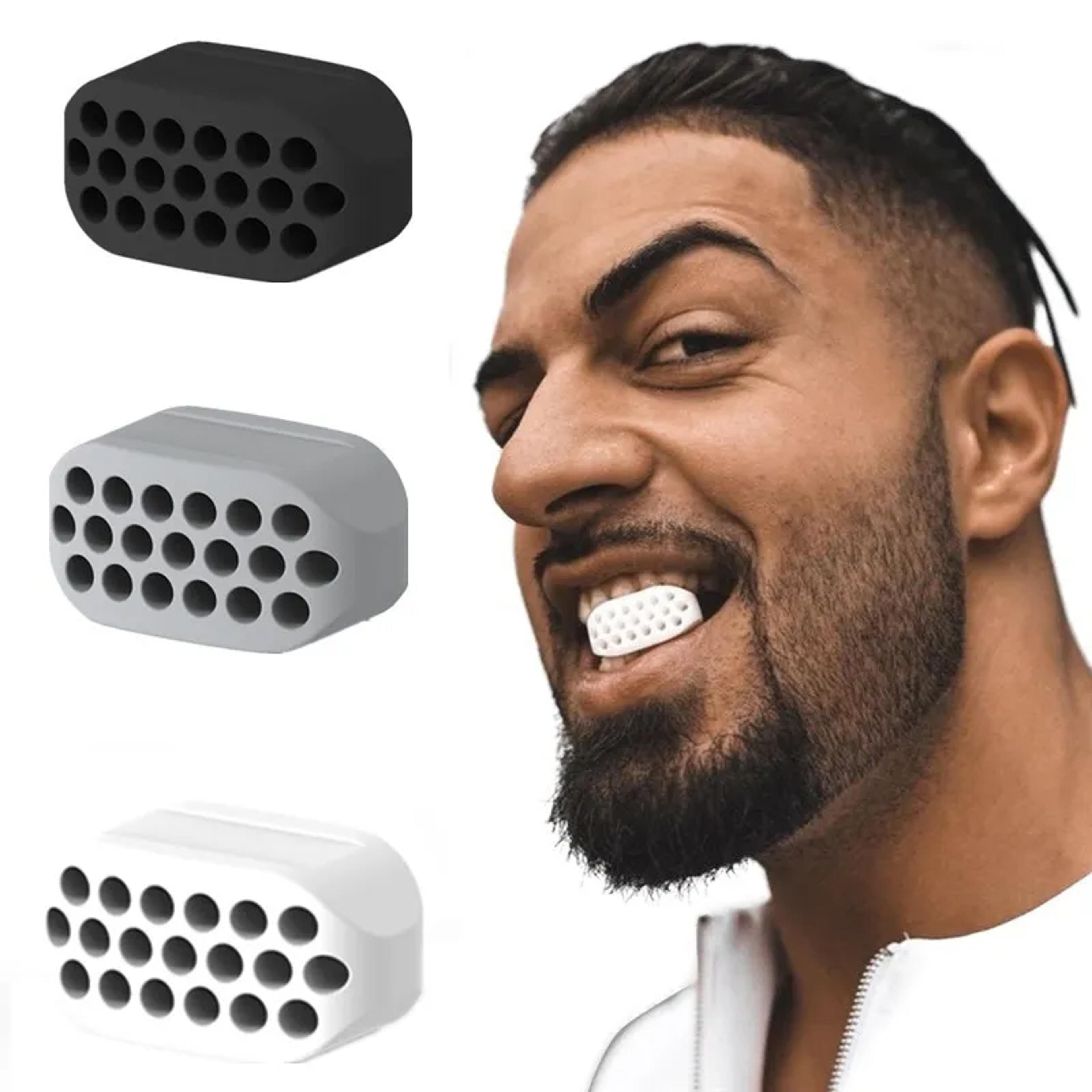 jawline trainer silicone jaw exerciser for face & neck muscle toning