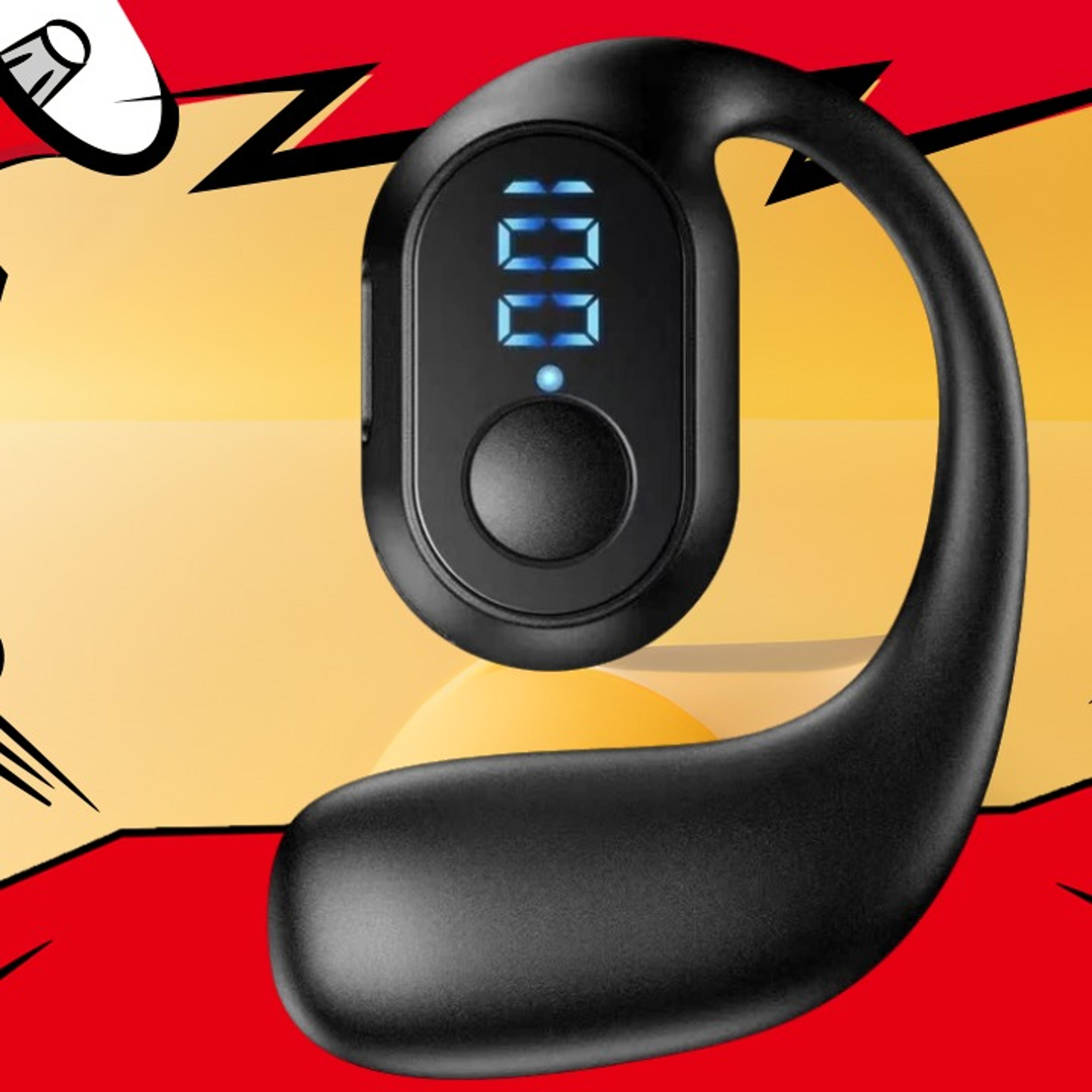 open ear bluetooth 5.3 ear hook headset waterproof wireless sports earbud with hifi sound