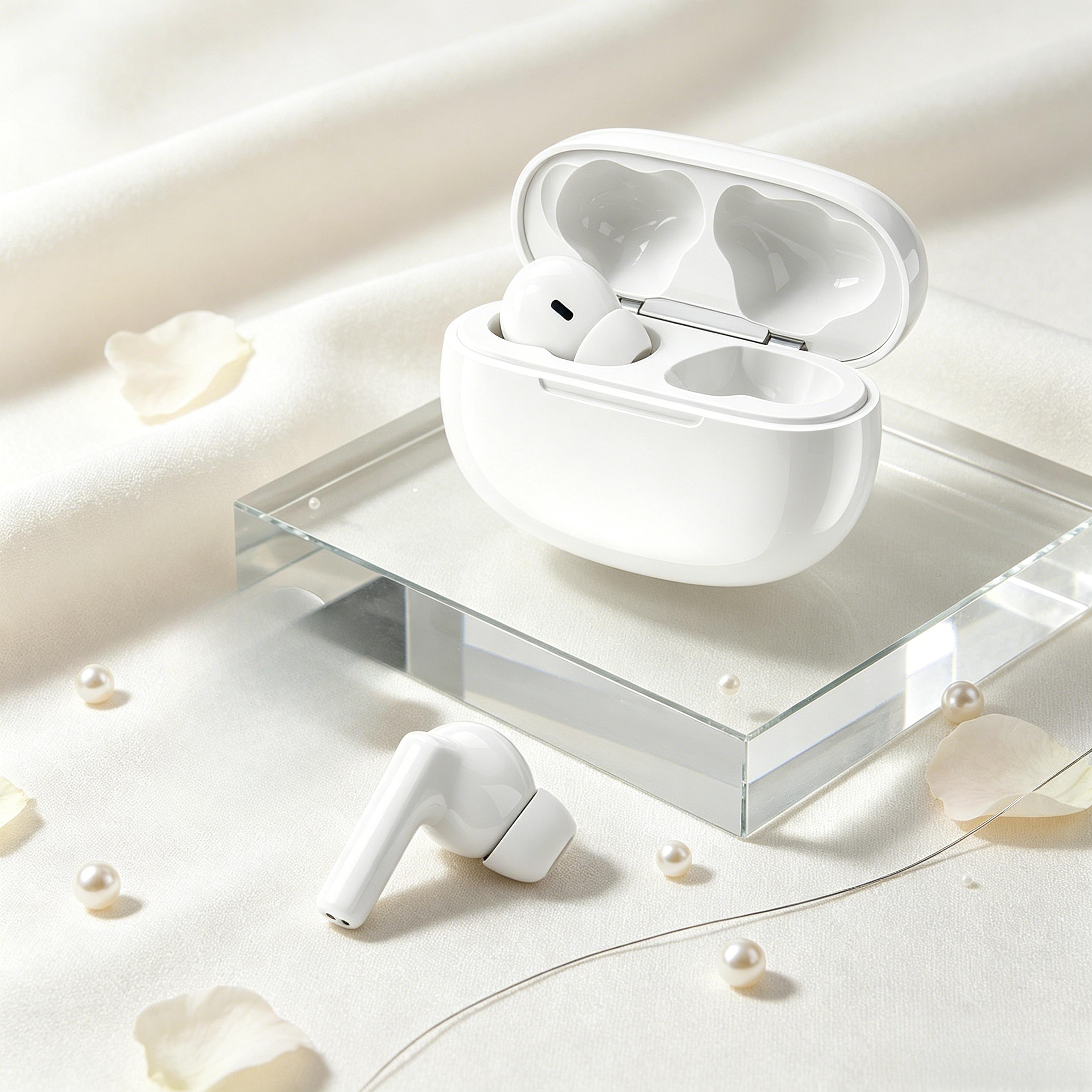 noise cancelling bluetooth earbuds with mic wireless bluetooth headphones for smartphones