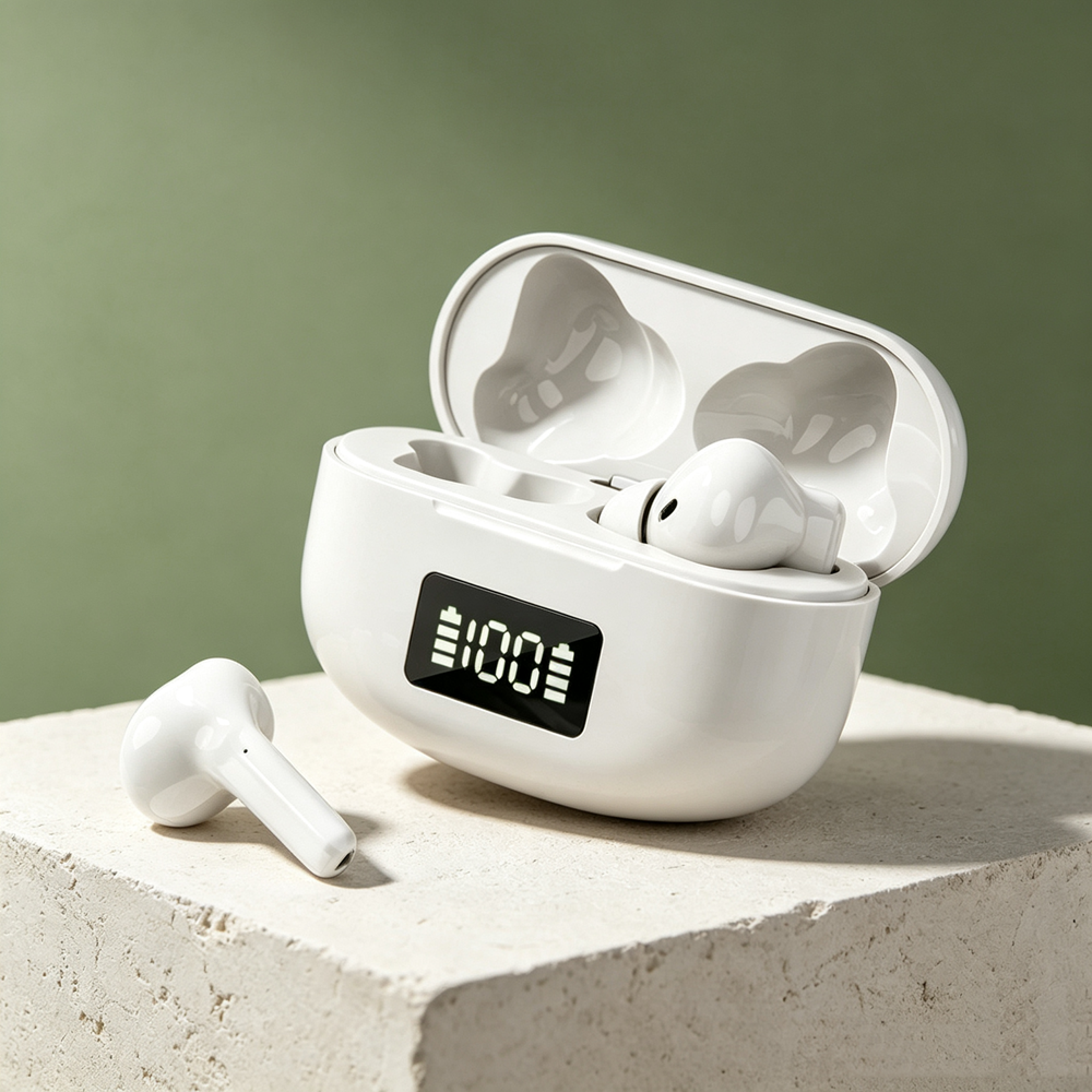 hd bluetooth earbuds tws wireless earbuds with noise reduction for gaming sports & music