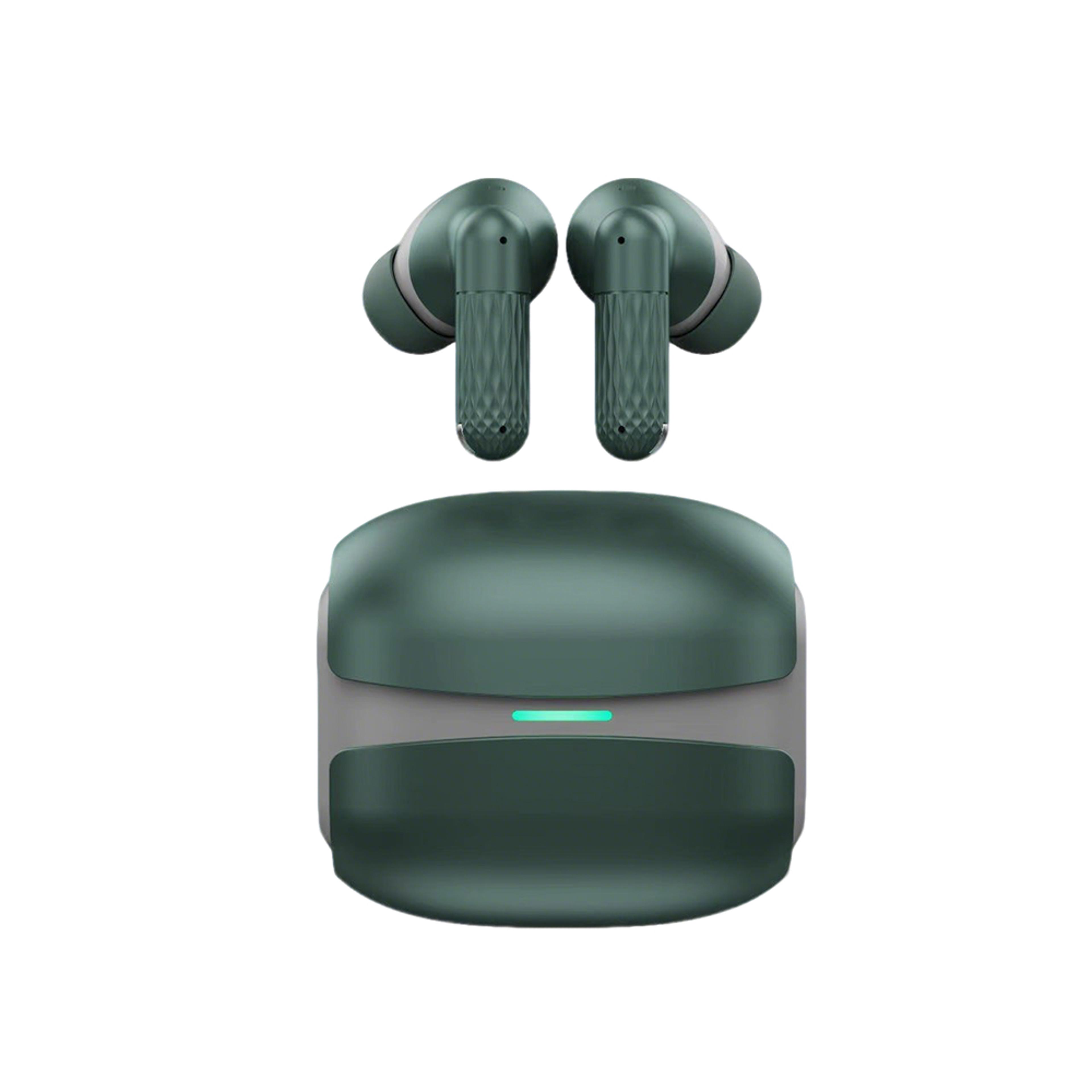 aurasound wireless bluetooth headphones with noise cancellation, hd stereo audio & long battery life