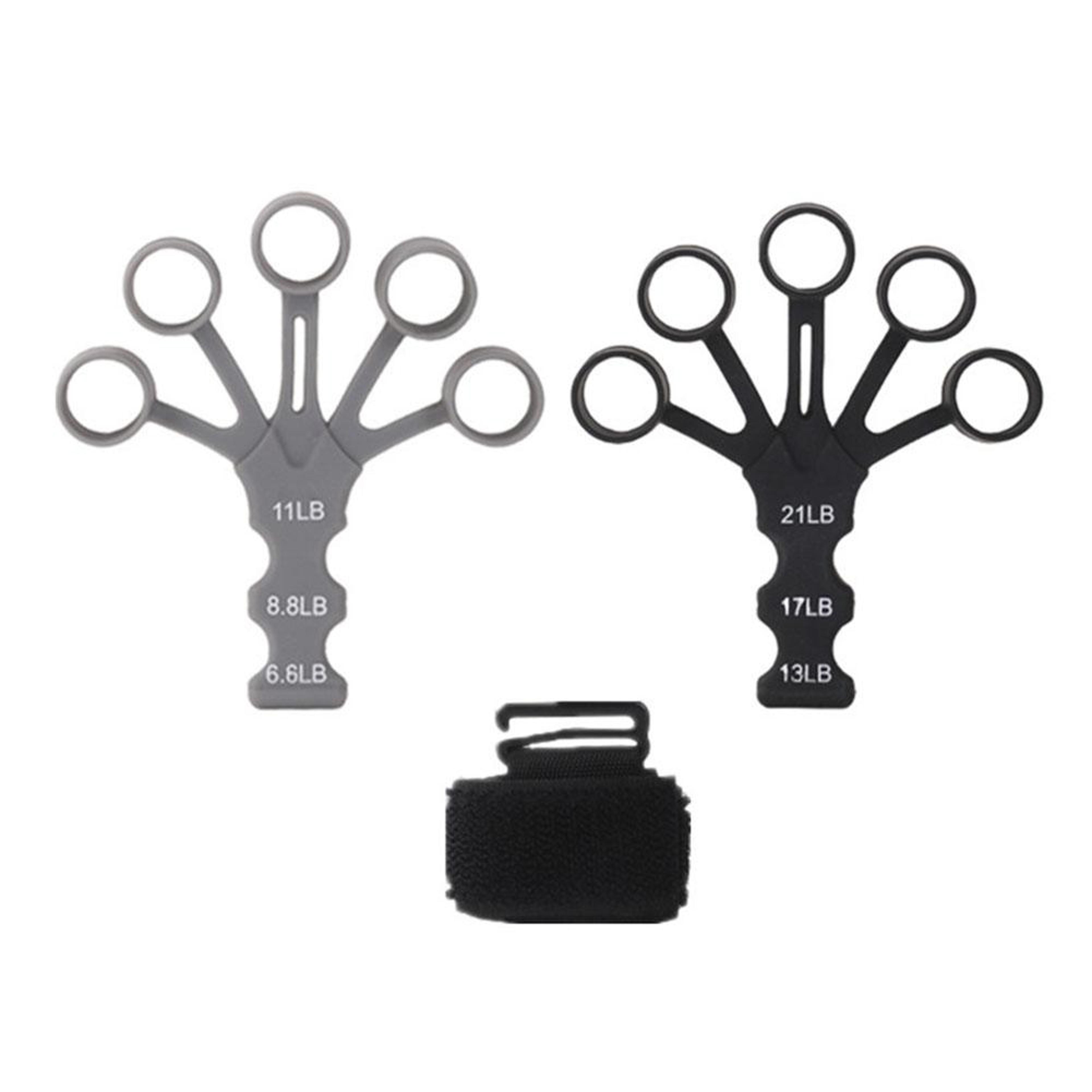 powerflex hand grip strengthener & finger exerciser adjustable forearm trainer for grip and wrist recovery