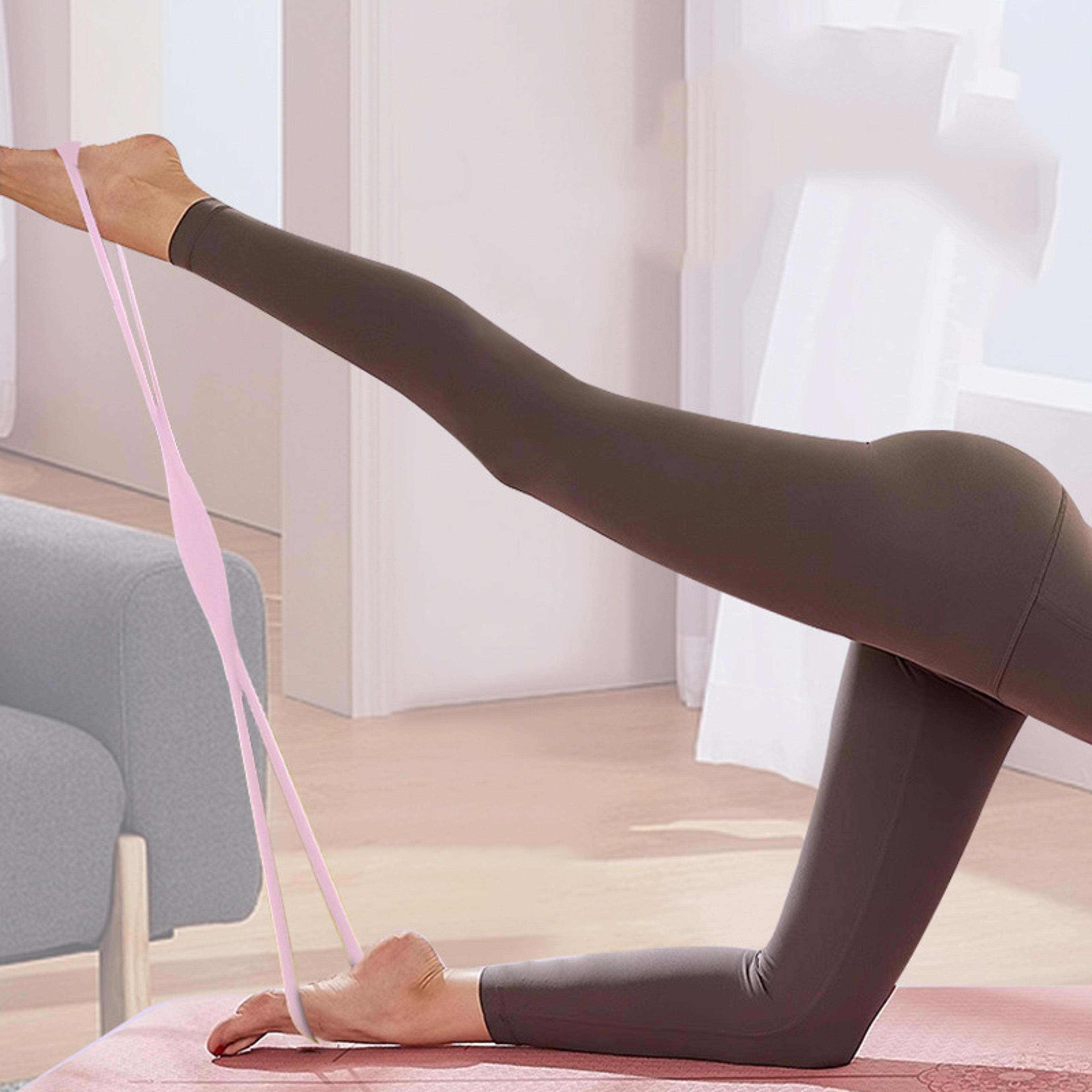 figure 8 resistance band for home workout yoga & shoulder training