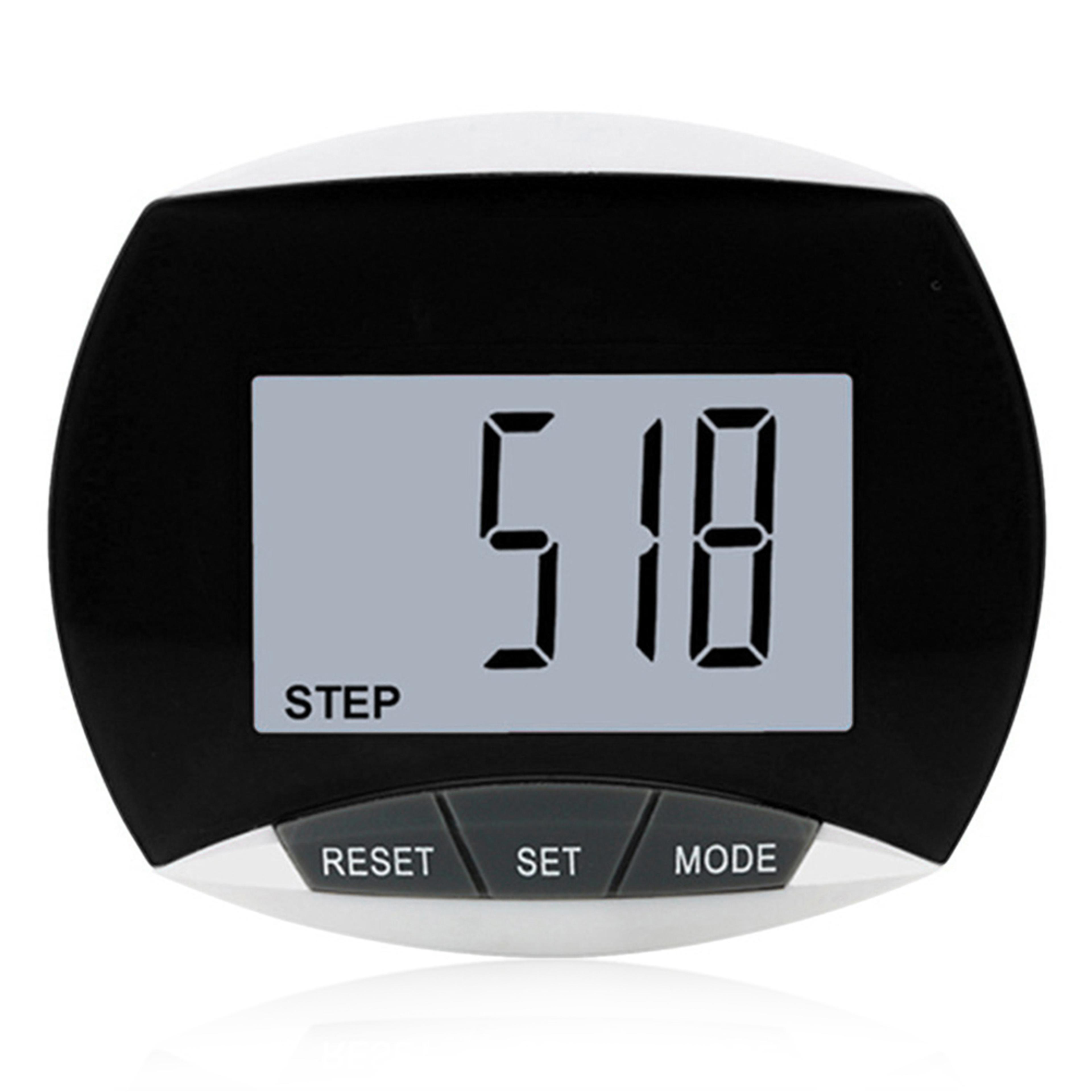 activestride 3d pedometer clip on step counter fitness walking tracker