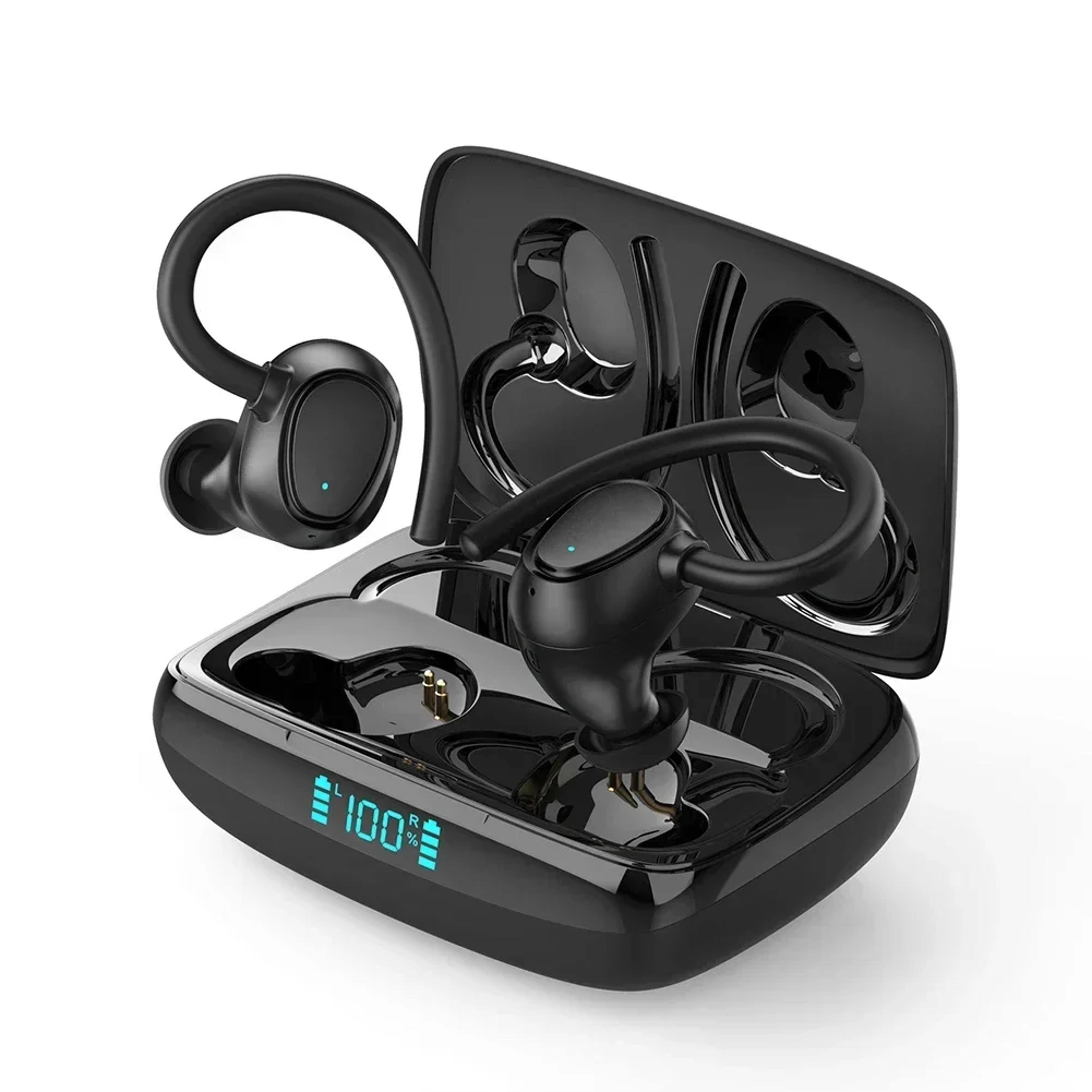 aquabeat waterproof bluetooth earbuds ipx7 sport wireless swimming headphones with 20h playtime