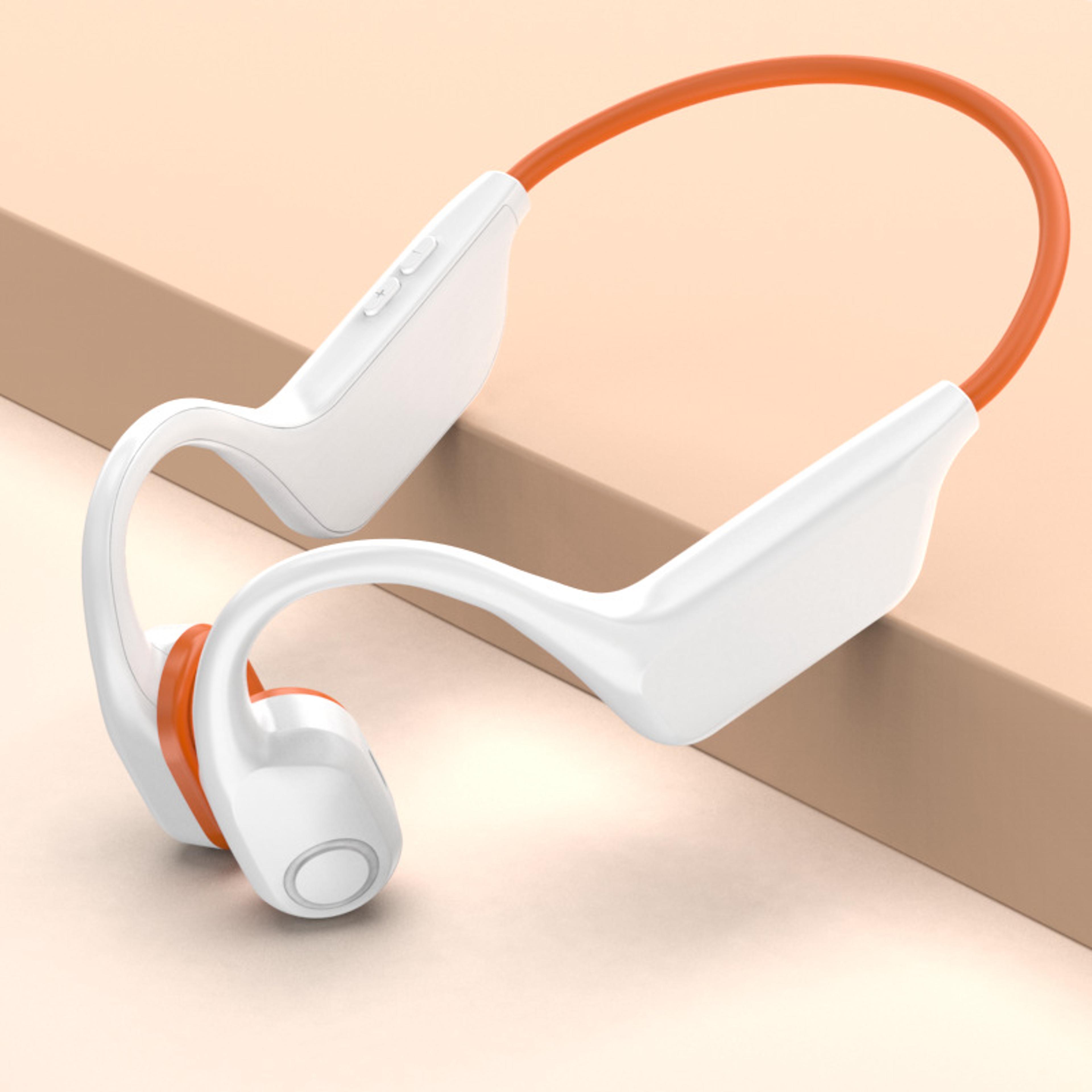 open ear bone conduction headphones for running and cycling with long battery life