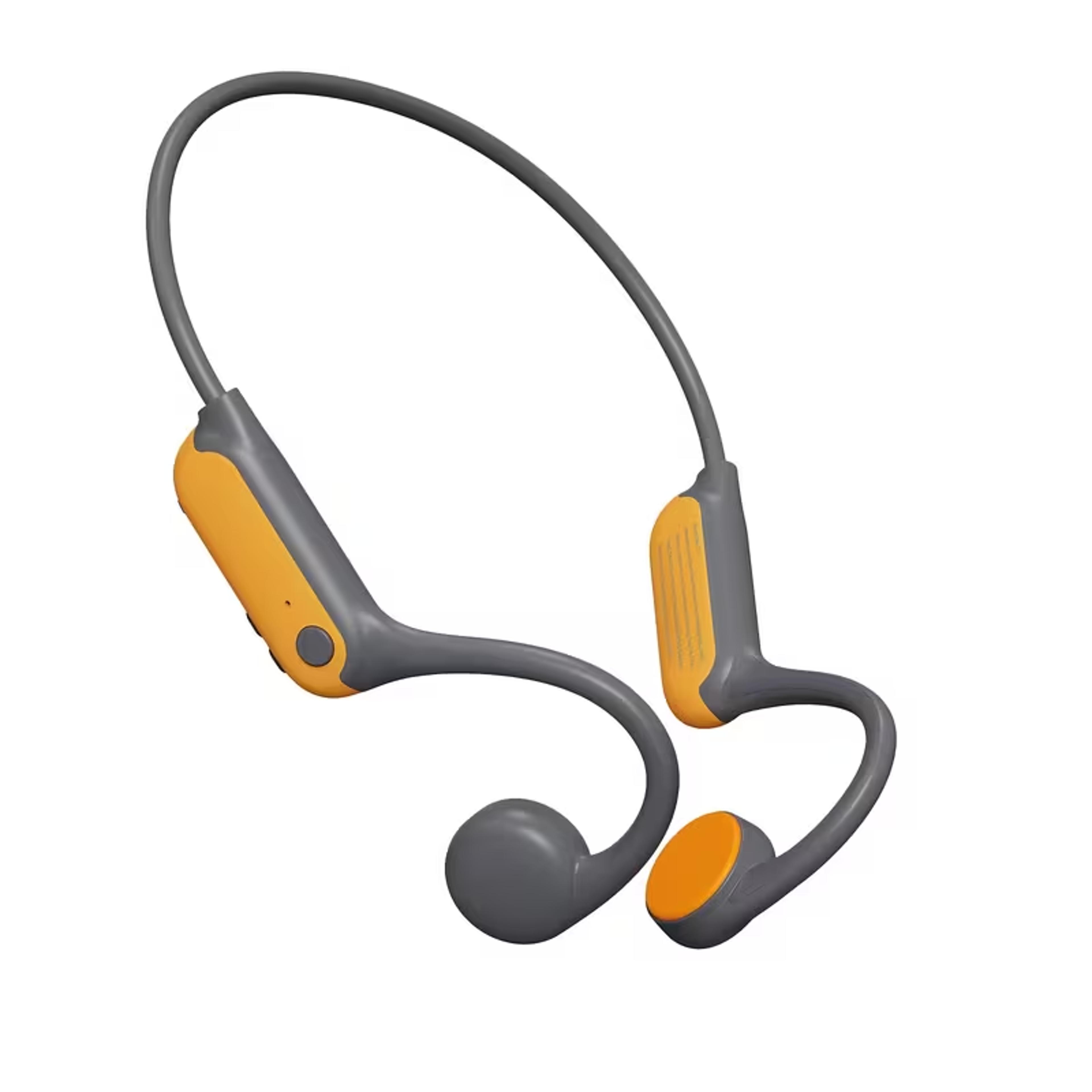 open ear wireless sports headphones with mic for running, cycling and workouts
