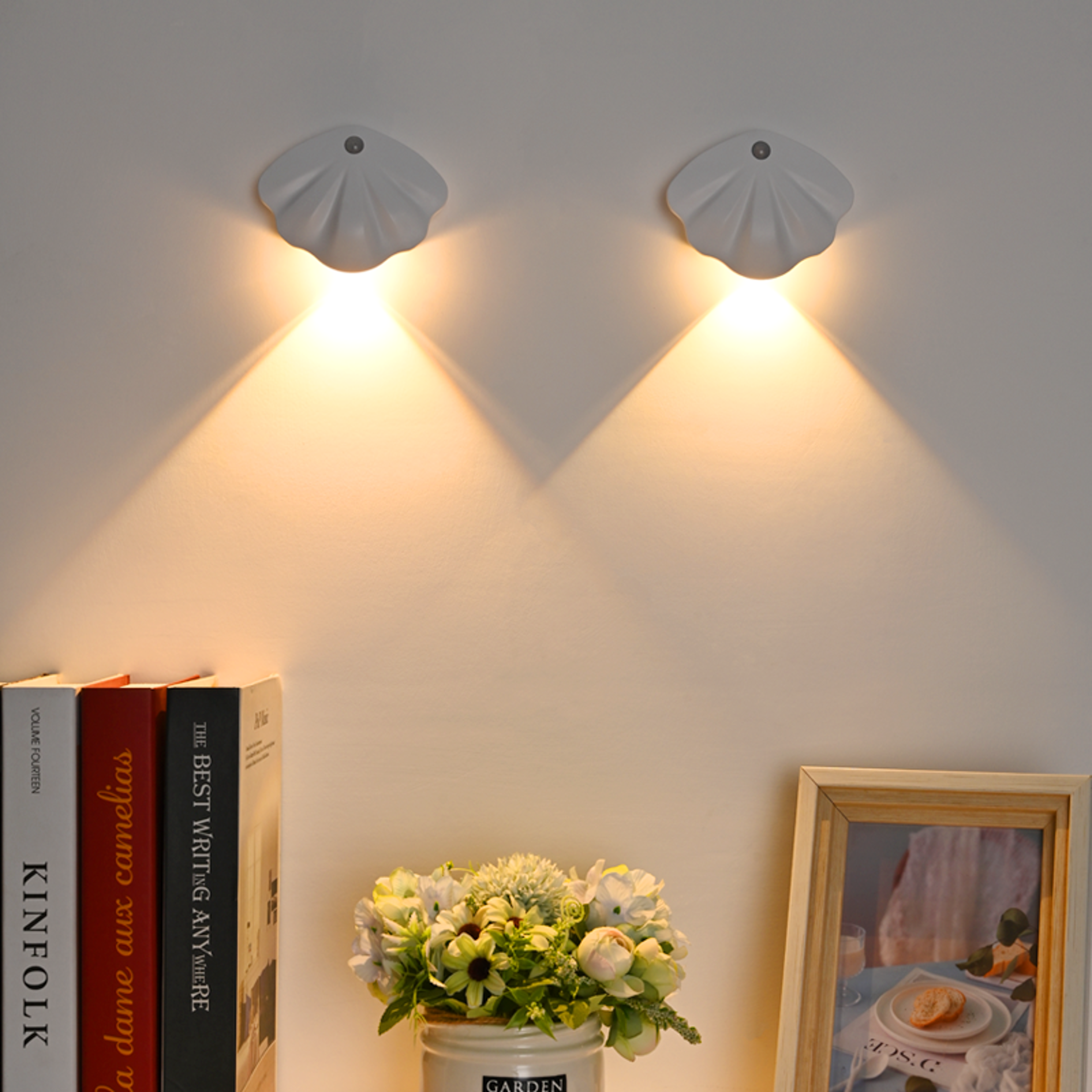 smart rechargeable motion sensor light usb c wireless led cabinet light