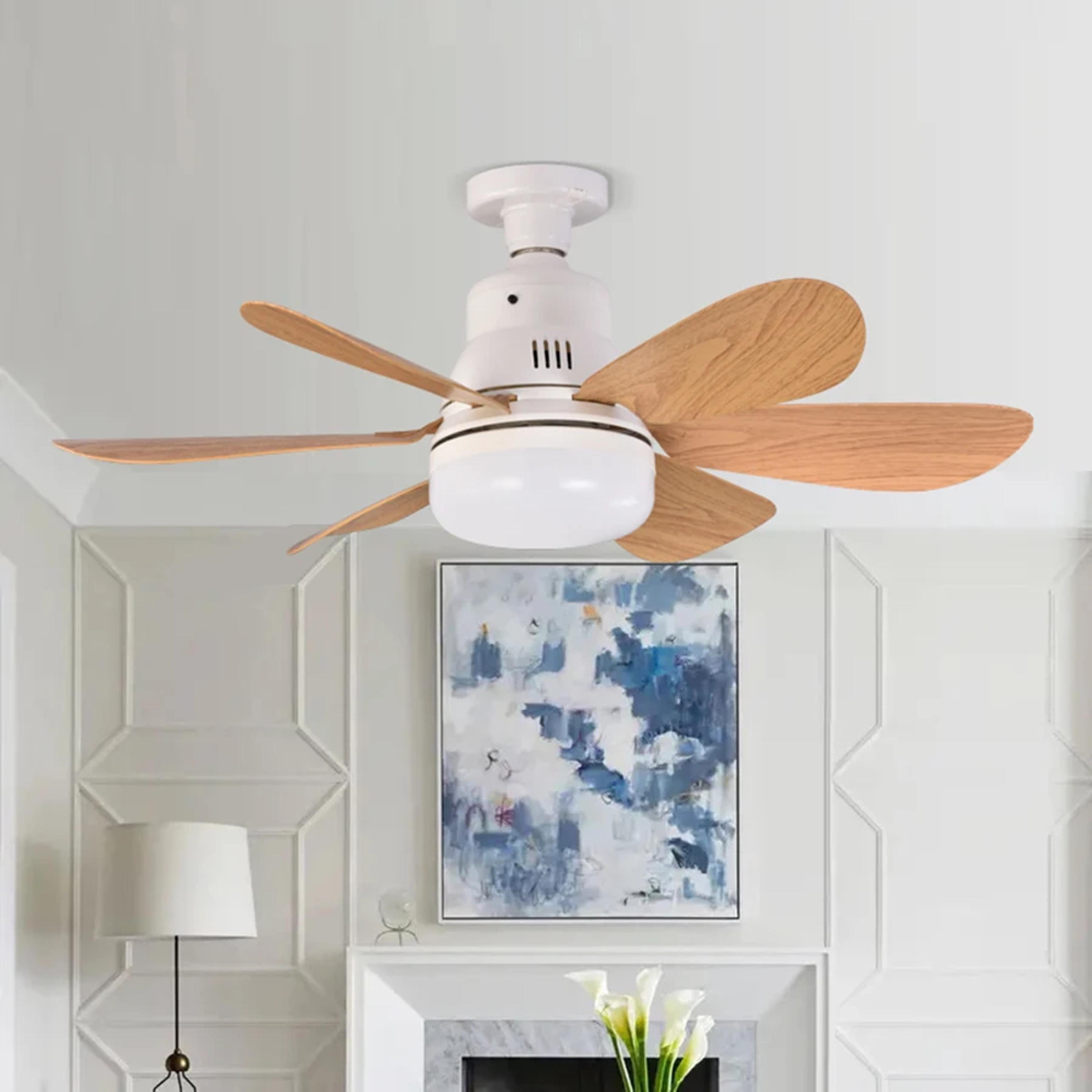 e26 e27 socket ceiling fan with light and remote control dimmable led fan