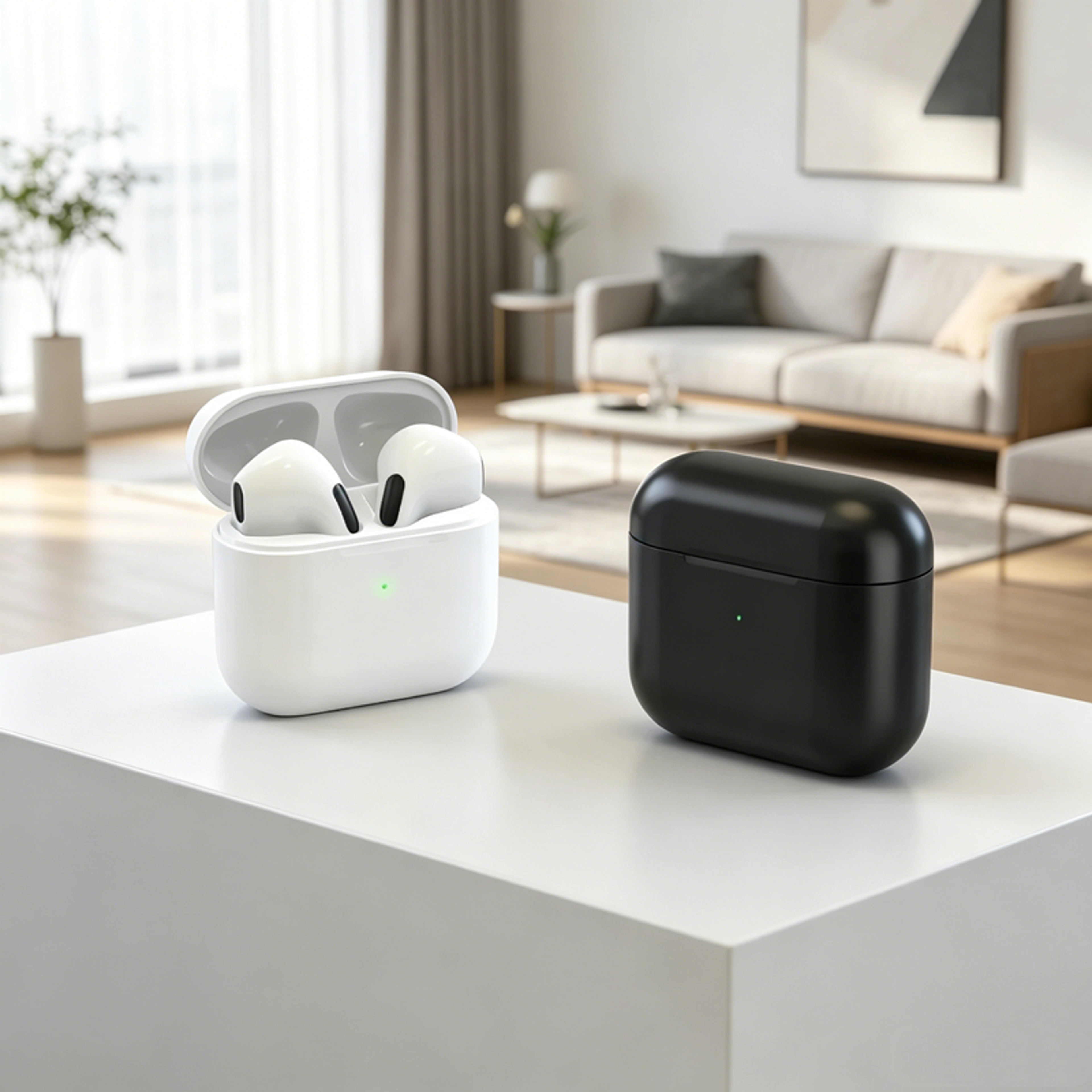 tws wireless bluetooth earbuds with mic and touch control