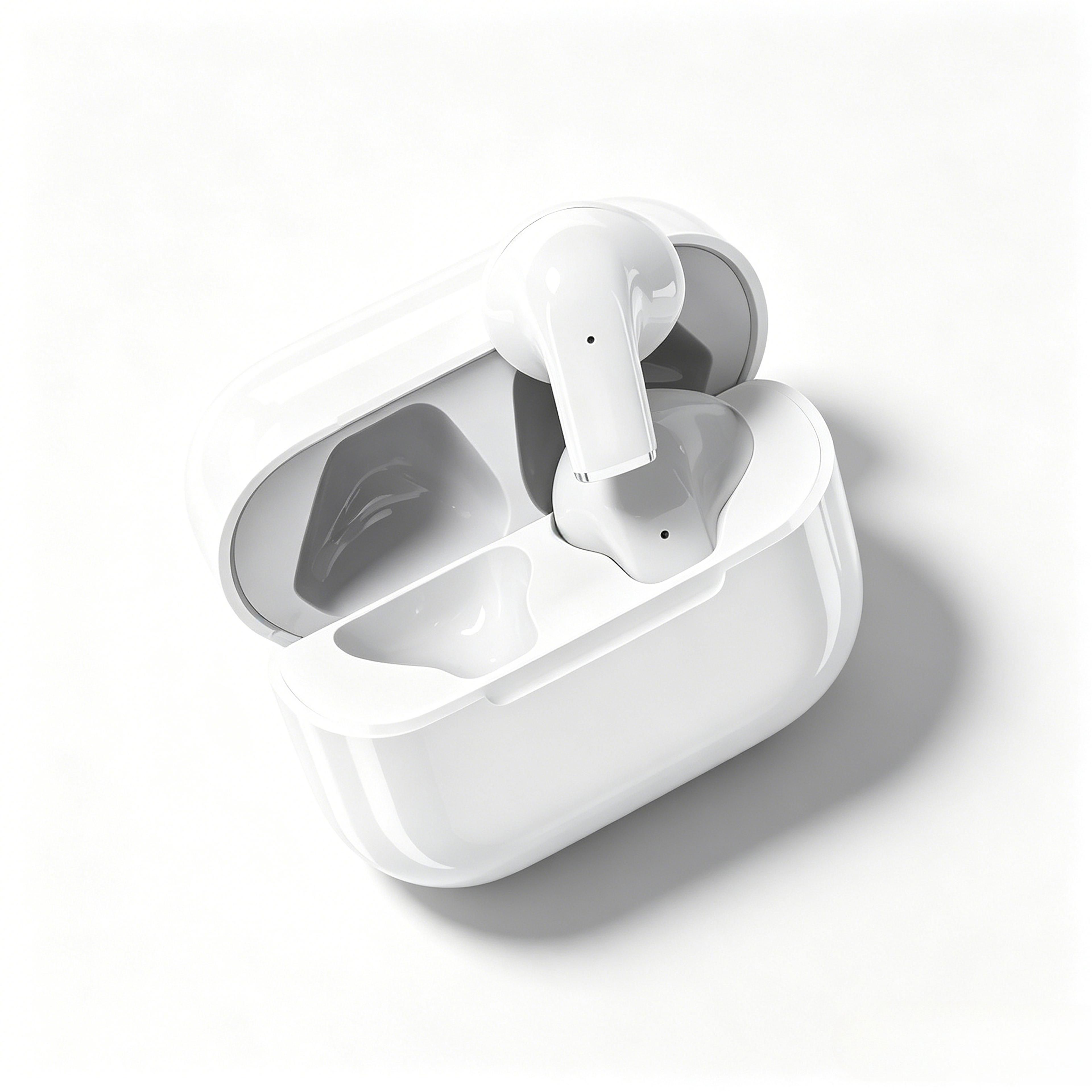 mini wireless bluetooth earbuds with noise cancellation and hands free mic