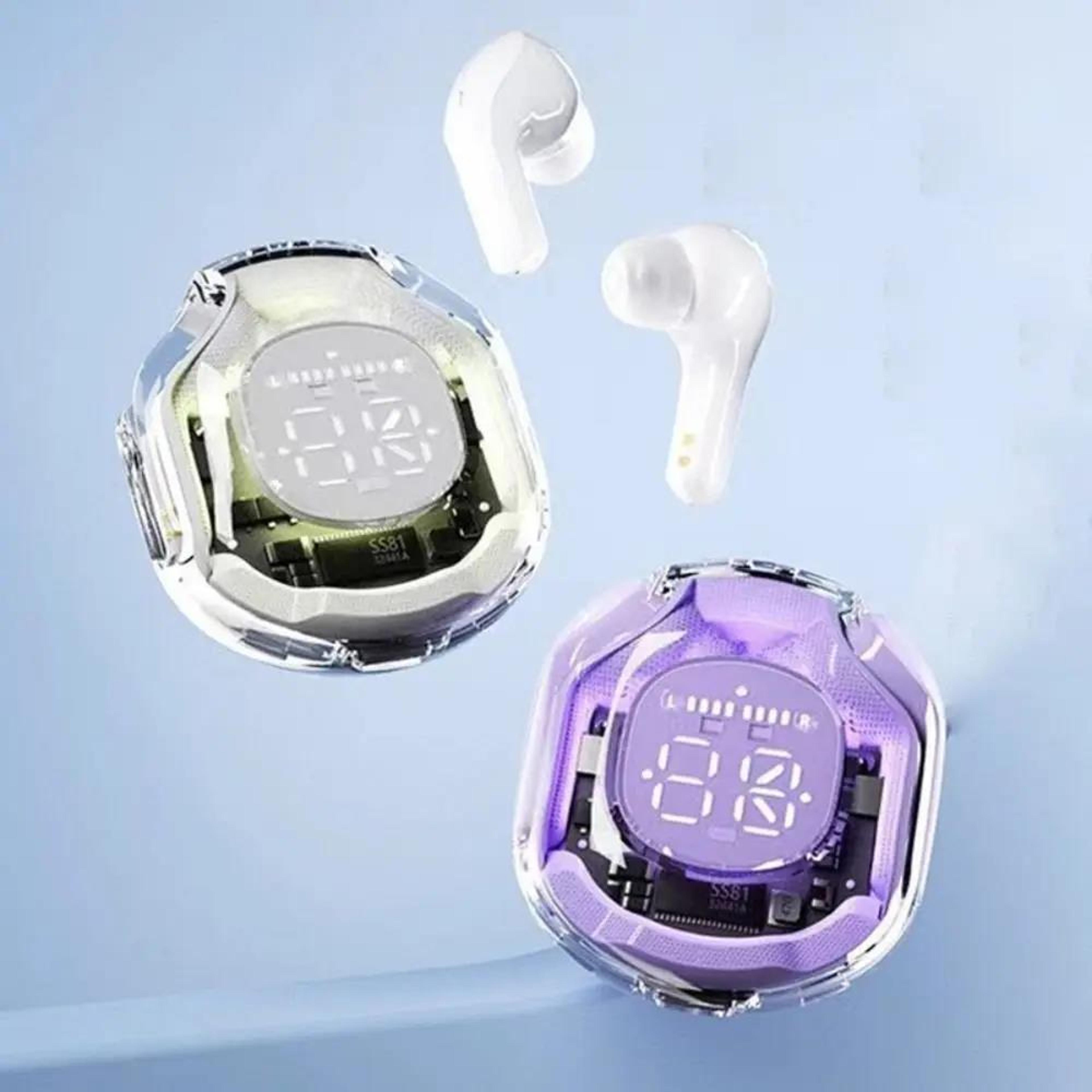 clearsound bluetooth 5.3 wireless earbuds with enc noise cancelling mic and hifi stereo