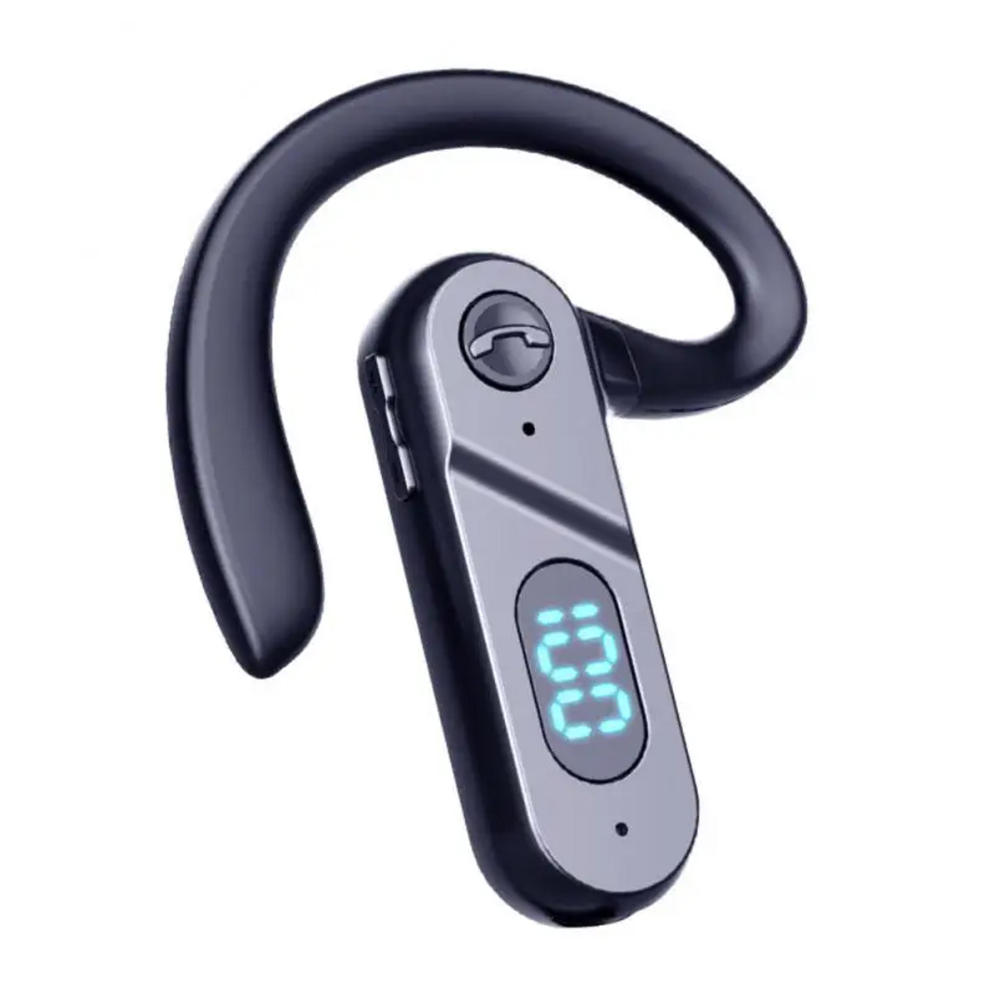 v28 bluetooth headset with mic open ear wireless earpiece for calls and sports