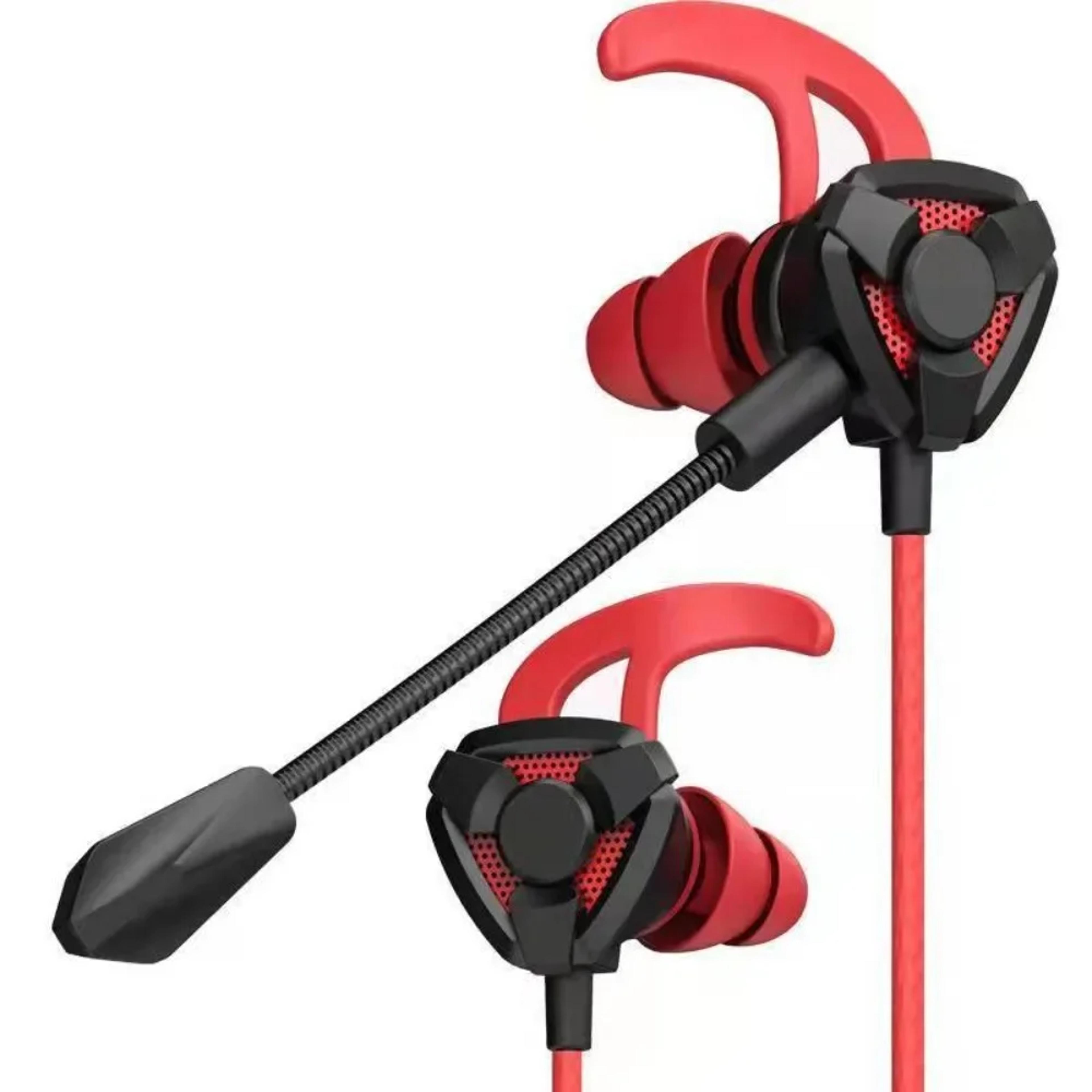 pro in ear wired gaming earbuds with mic for sports and mobile gaming
