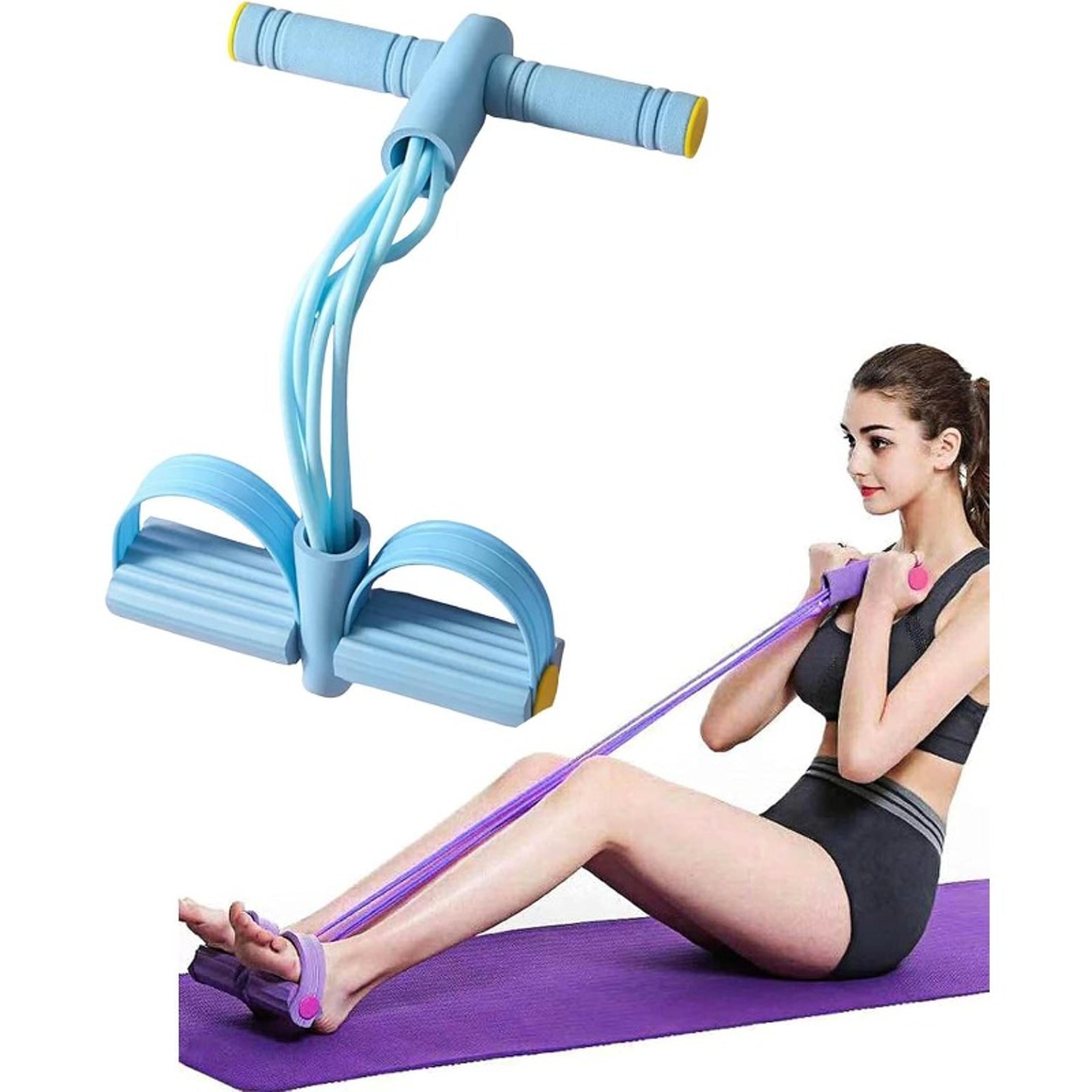 resistance band portable full body workout and chest expander