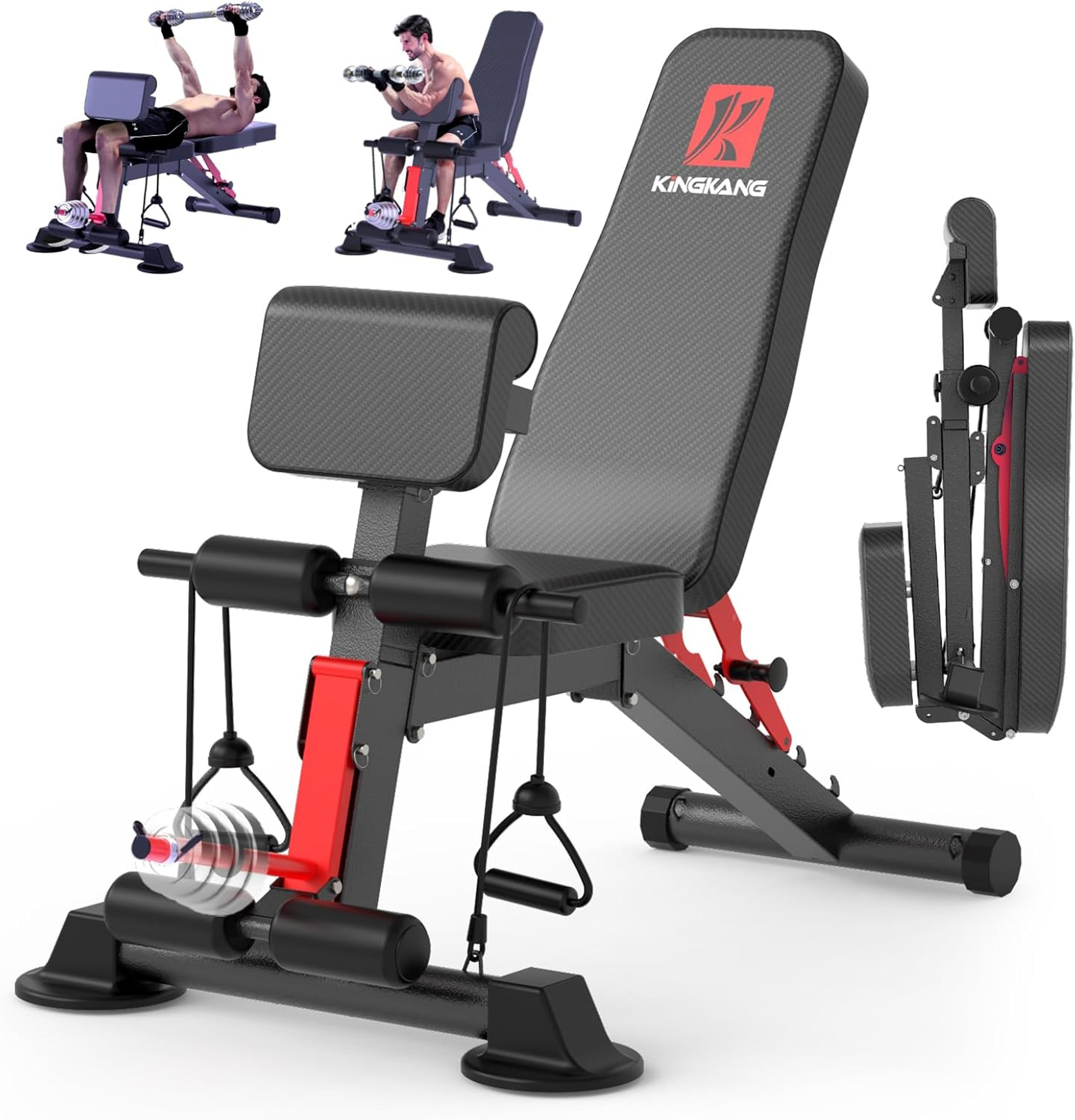 adjustable weight bench foldable home gym workout bench