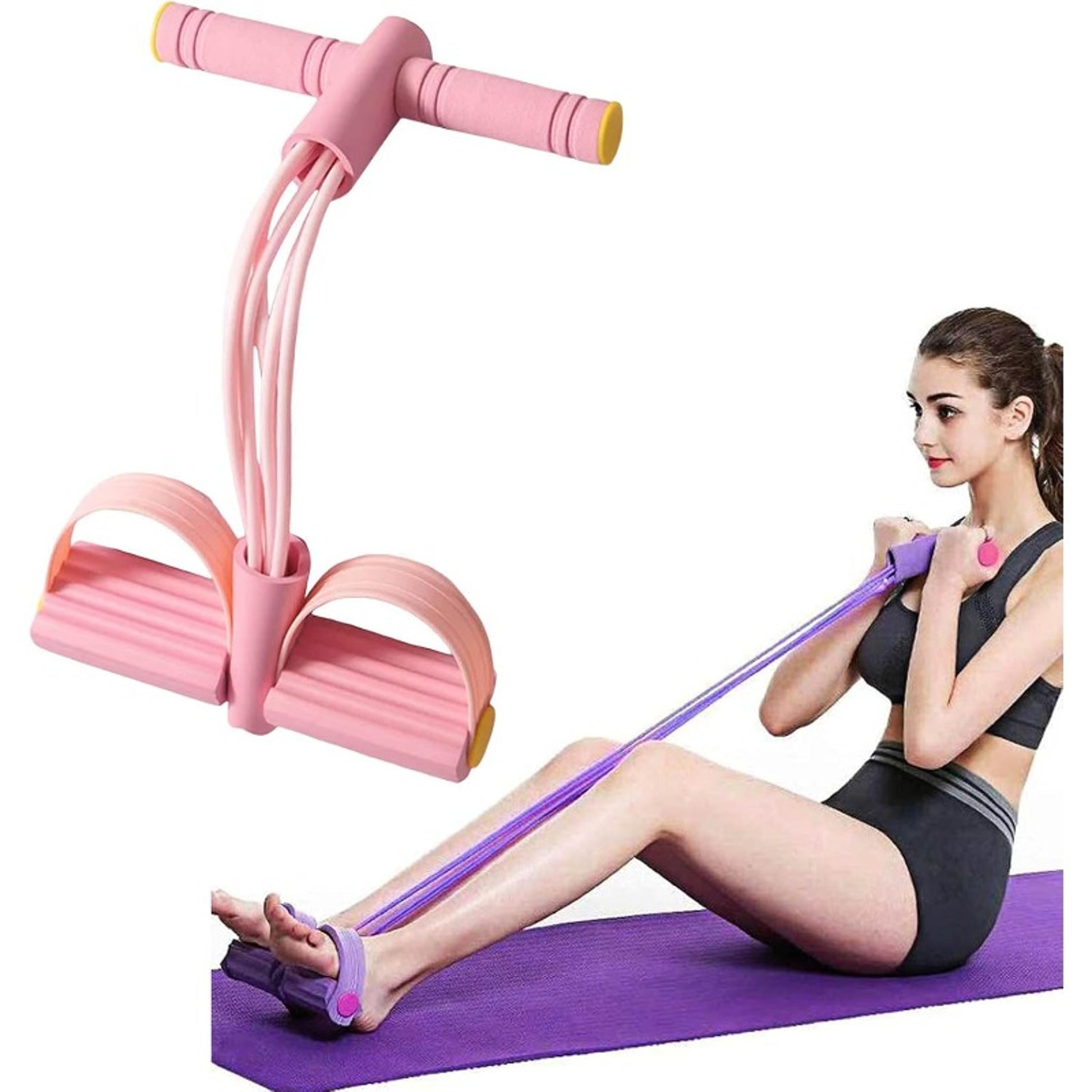 abdominal workout band with resistance bands for full body home fitness