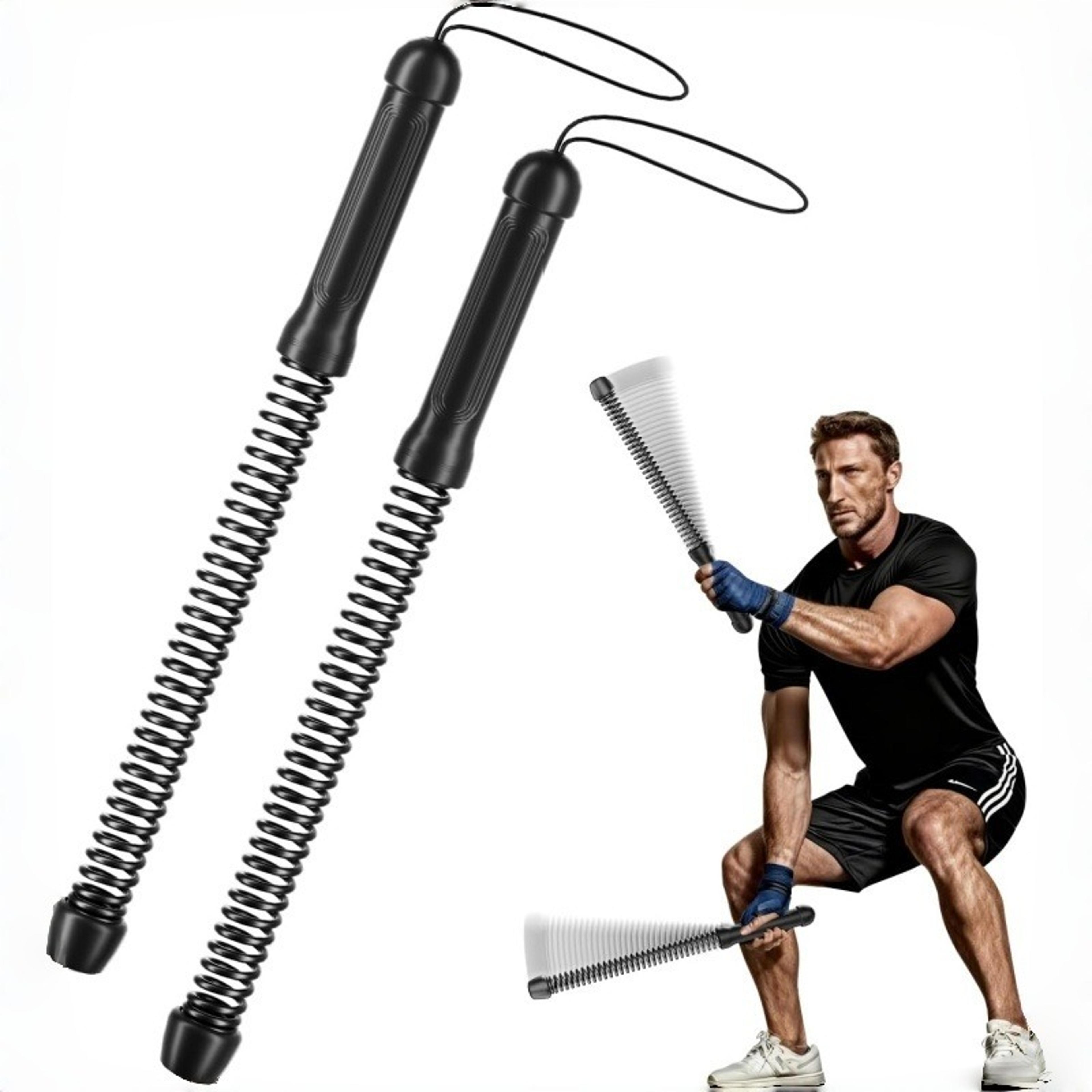 cordless battle ropes home gym equipment for full body strength and cardio training