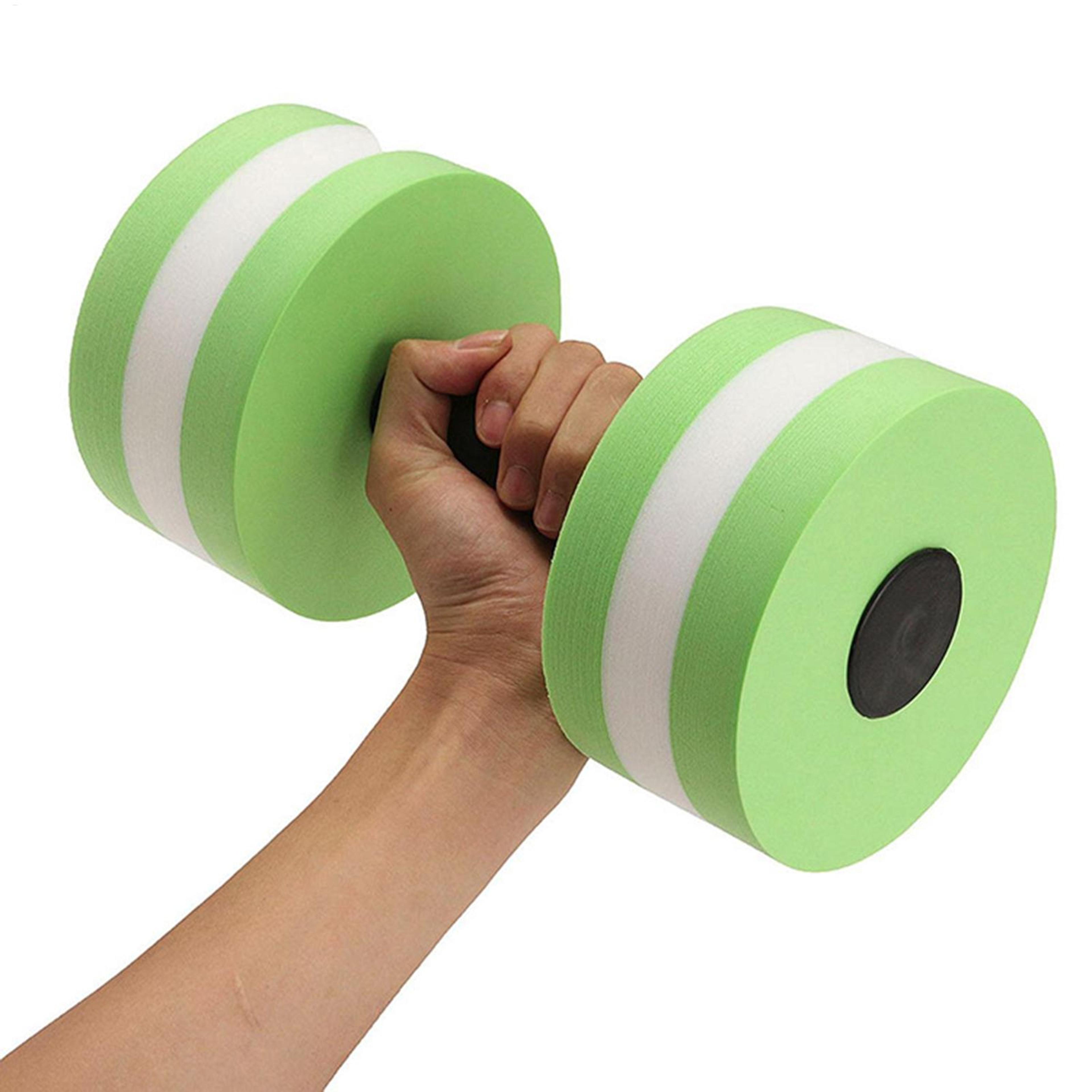 eva water aerobics dumbbells floating pool exercise weights for aquatic fitness