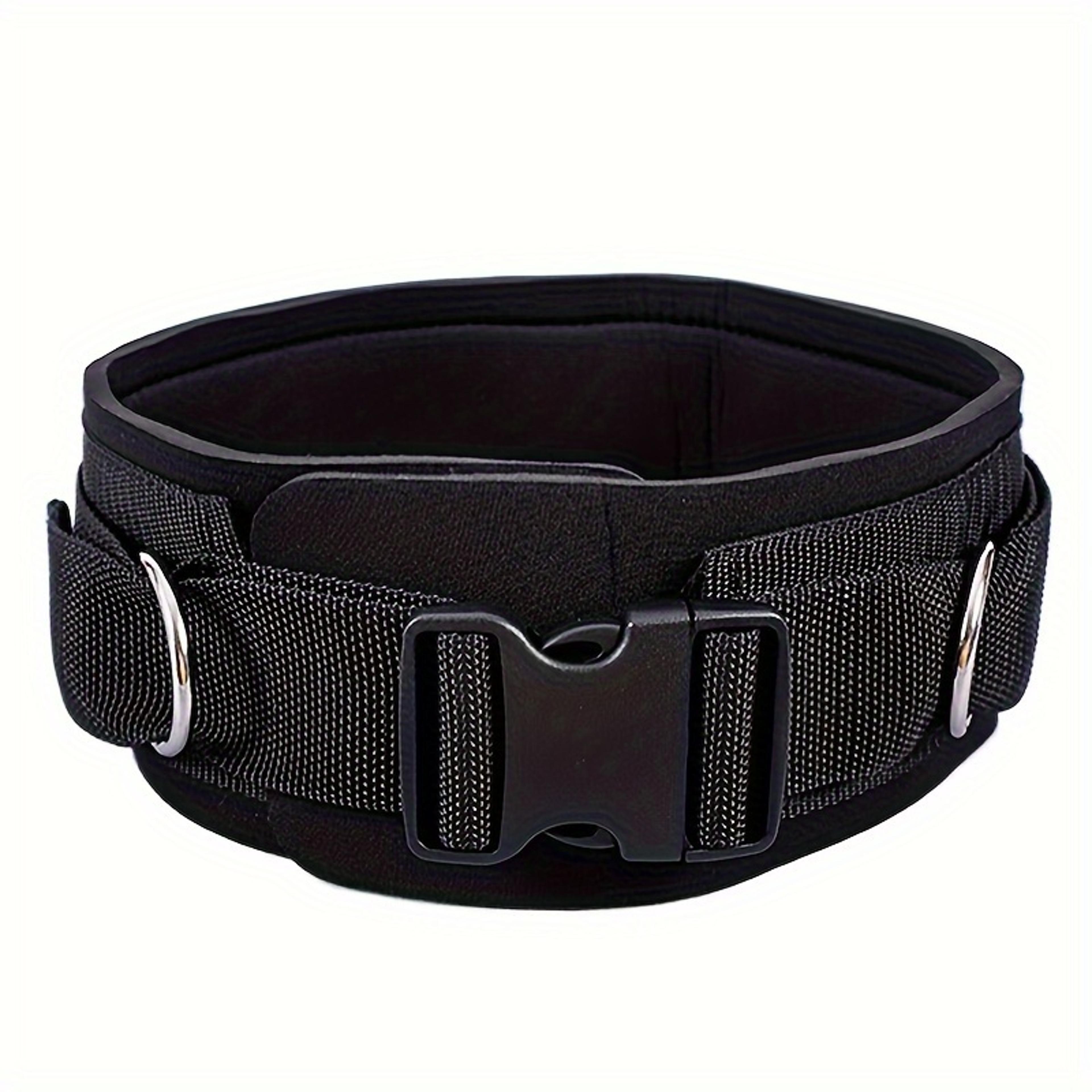 adjustable resistance band waist belt for strength training and home workouts
