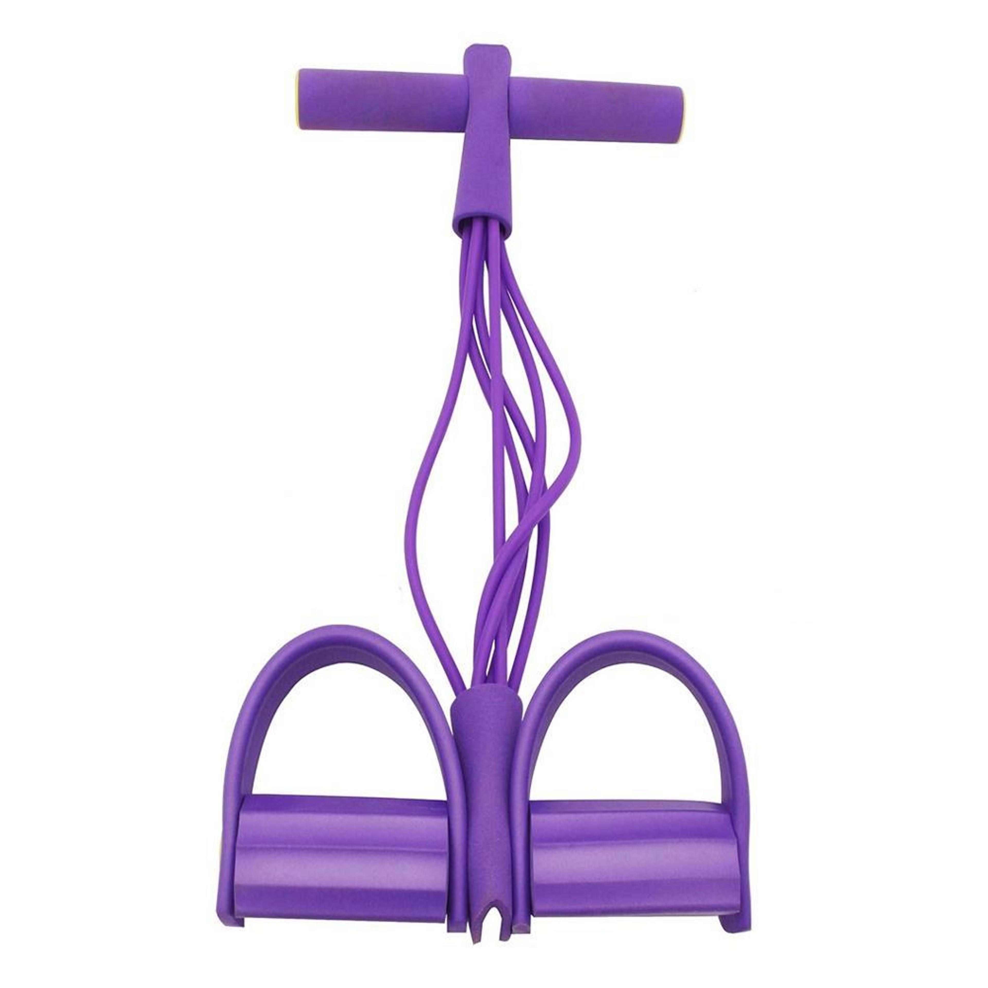 resistance band pedal puller for full body home workout and yoga
