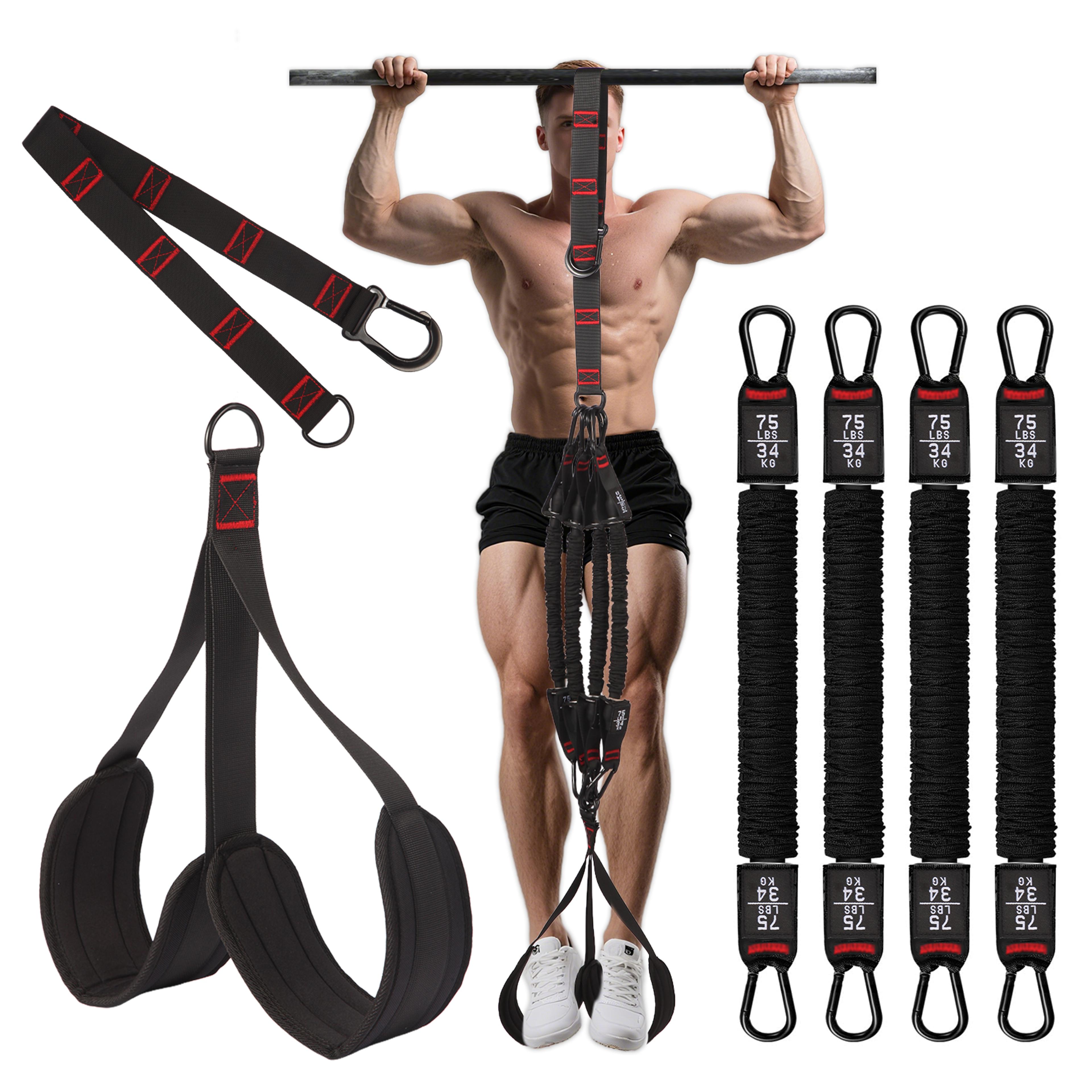 pull up assistance bands with foot rest adjustable resistance bands for pull ups