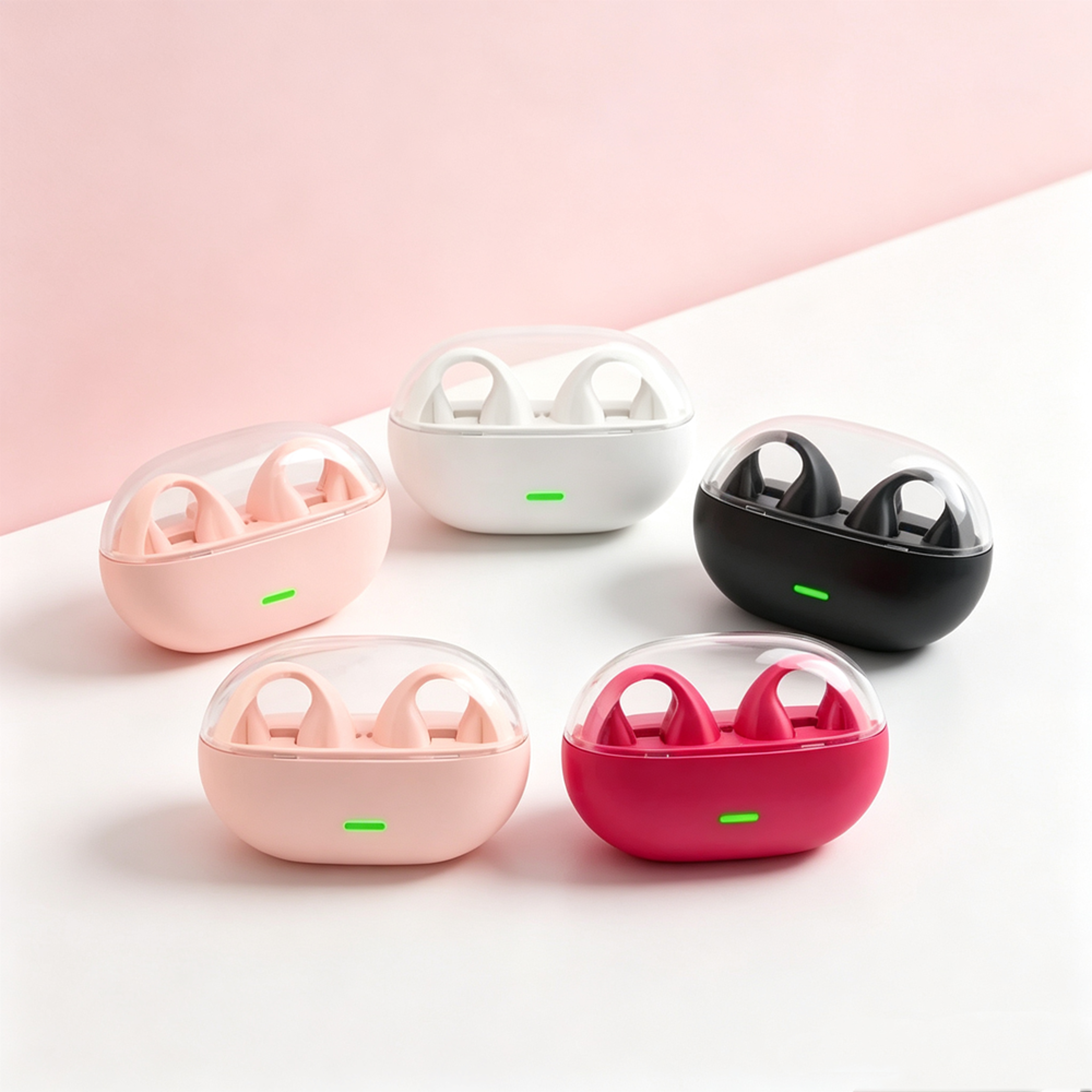 airflow open ear bone conduction bluetooth headphones with long battery life