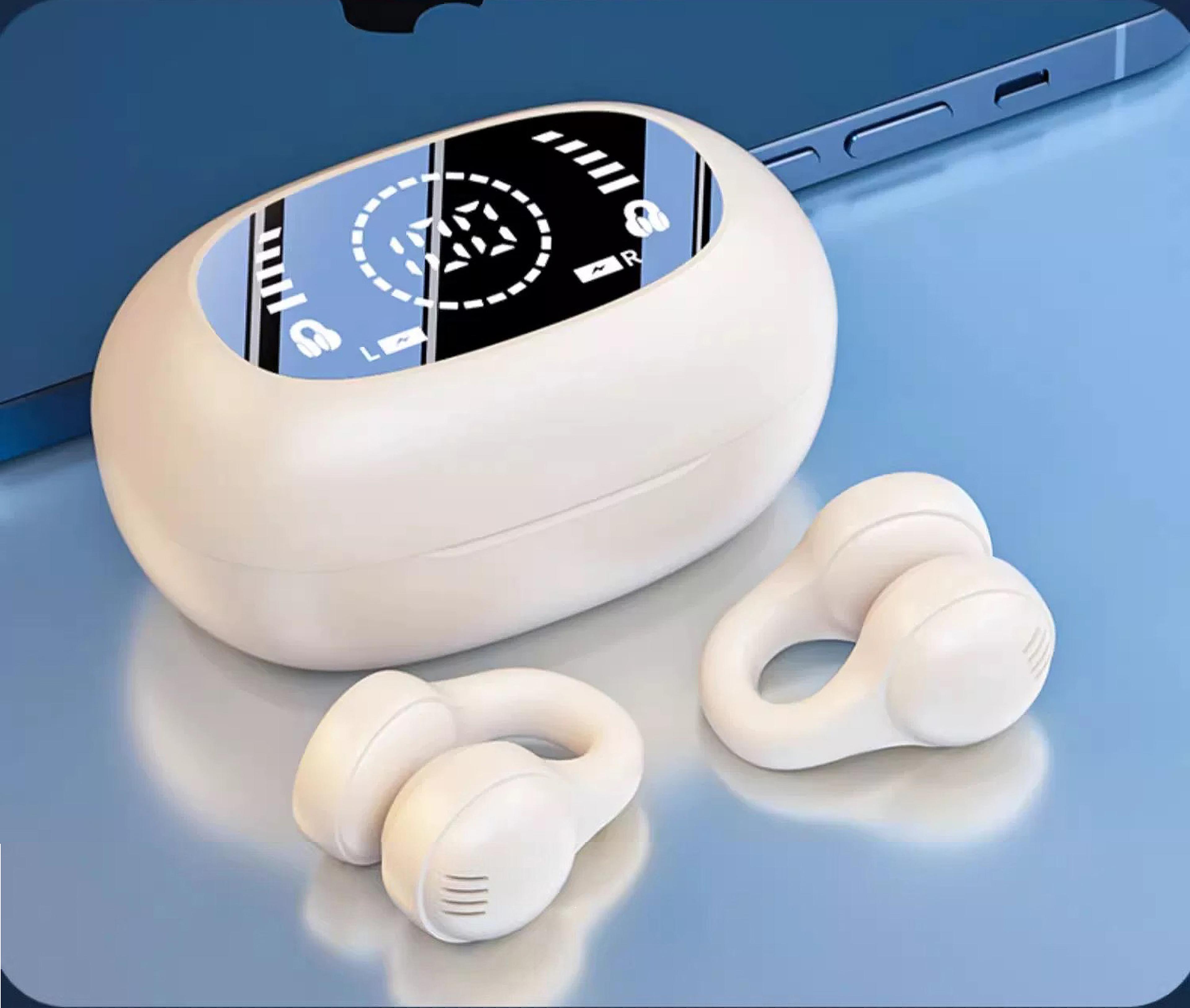 open ear clip bluetooth earphones with hifi stereo sound for sports