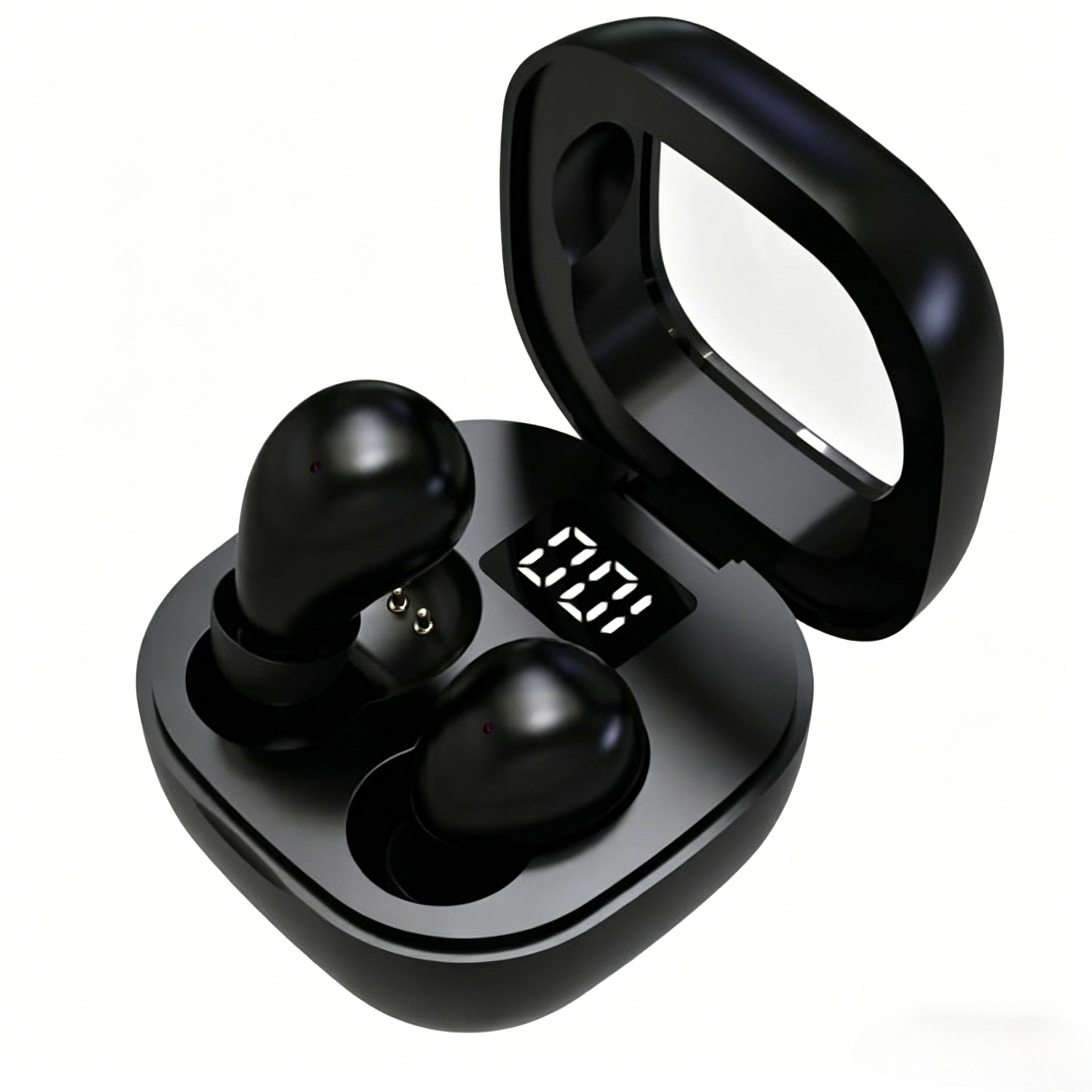 mini invisible bluetooth 5.3 wireless earbuds with hifi stereo and mic