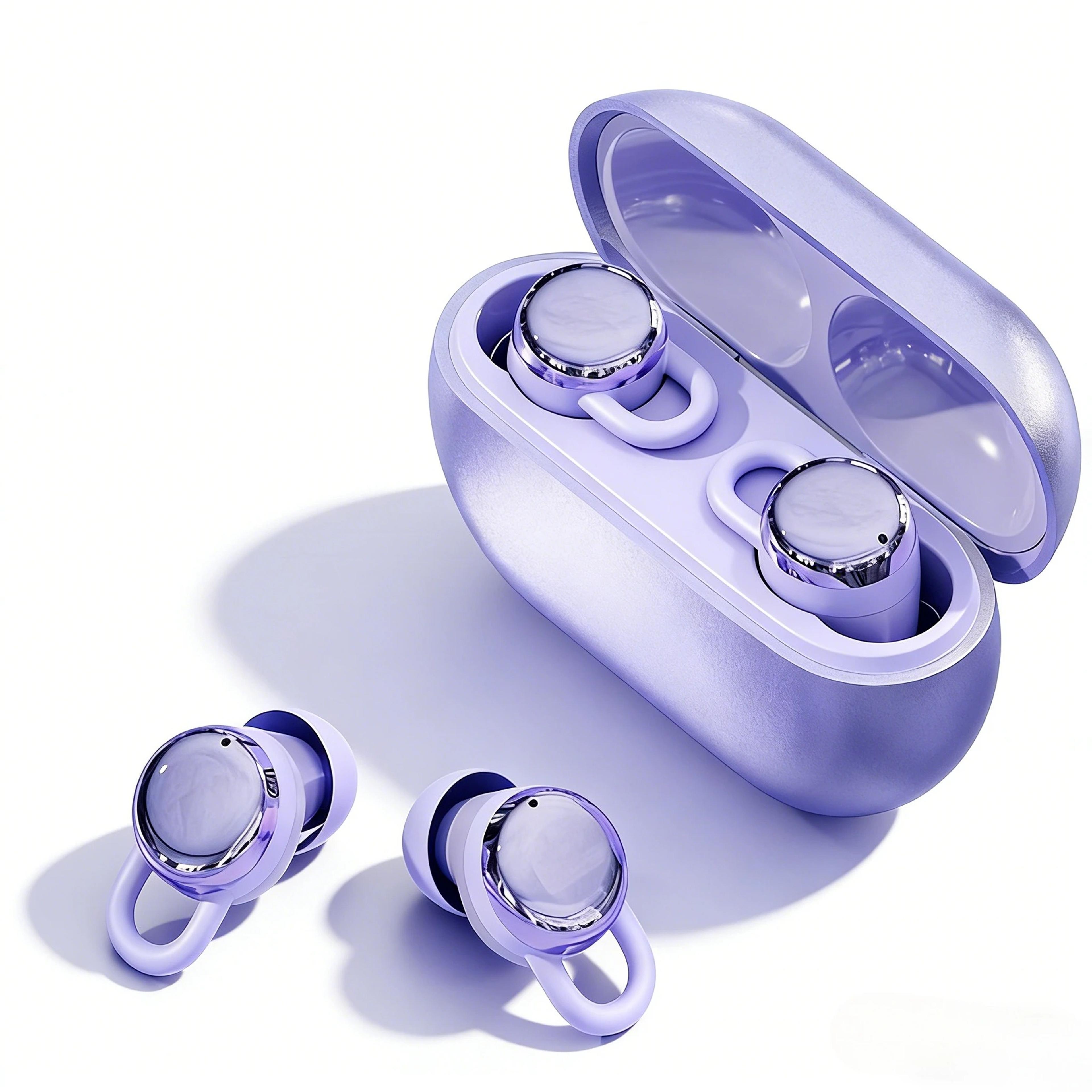 airclip bluetooth 5.4 open ear clip headphones with enc stereo sound