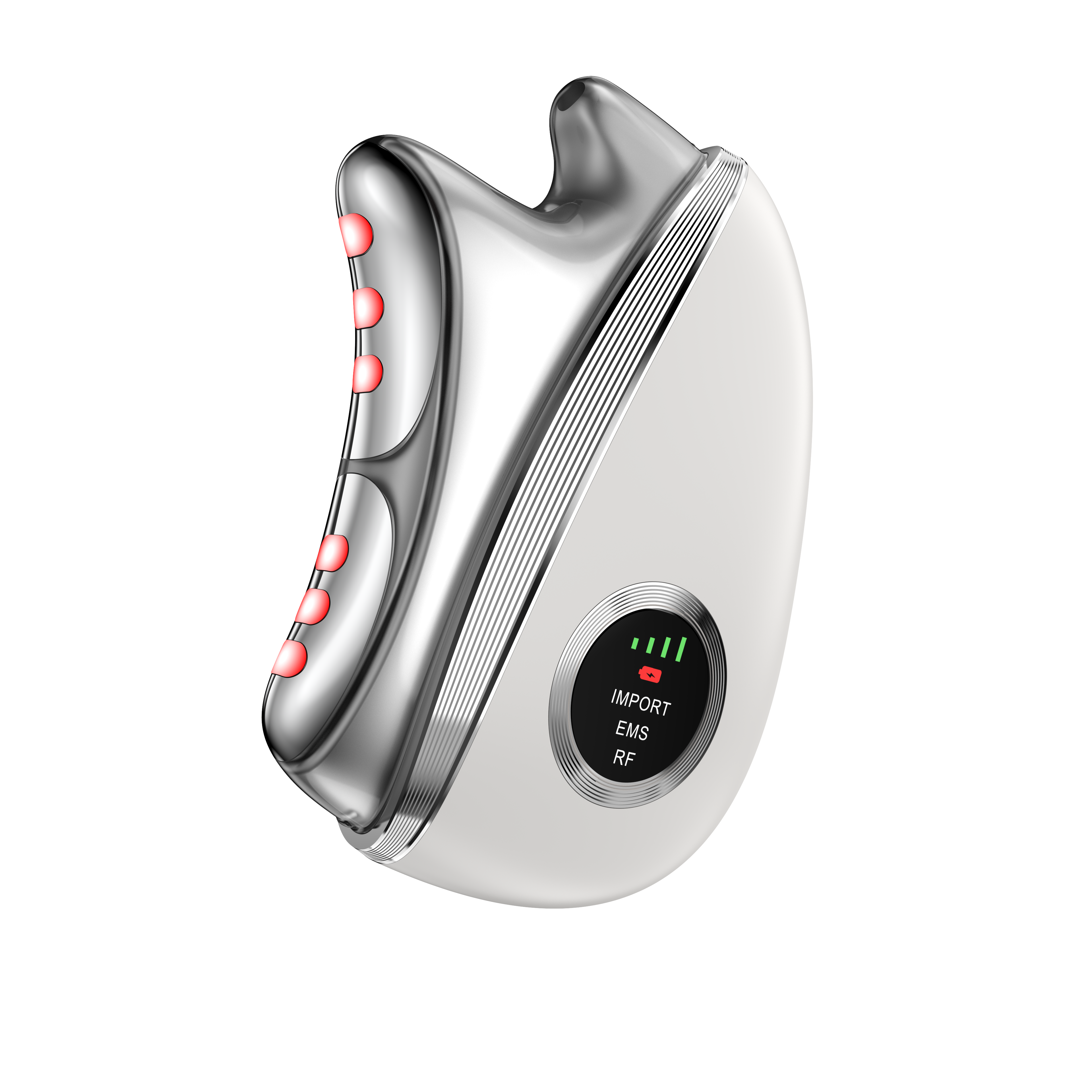 microcurrent electric gua sha face and body massager for sculpting and firming