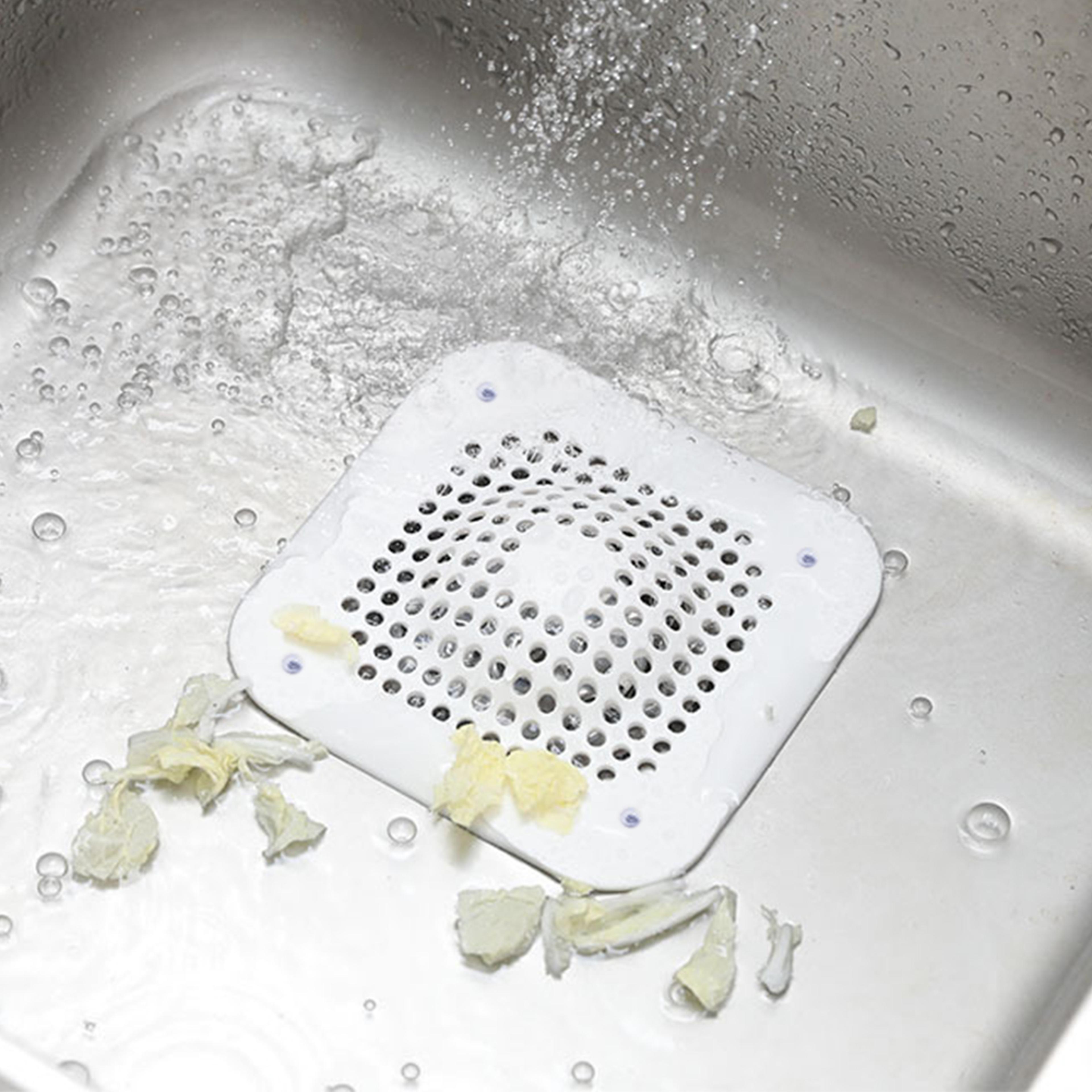 silicone drain hair catcher and shower drain strainer for sinks and tubs
