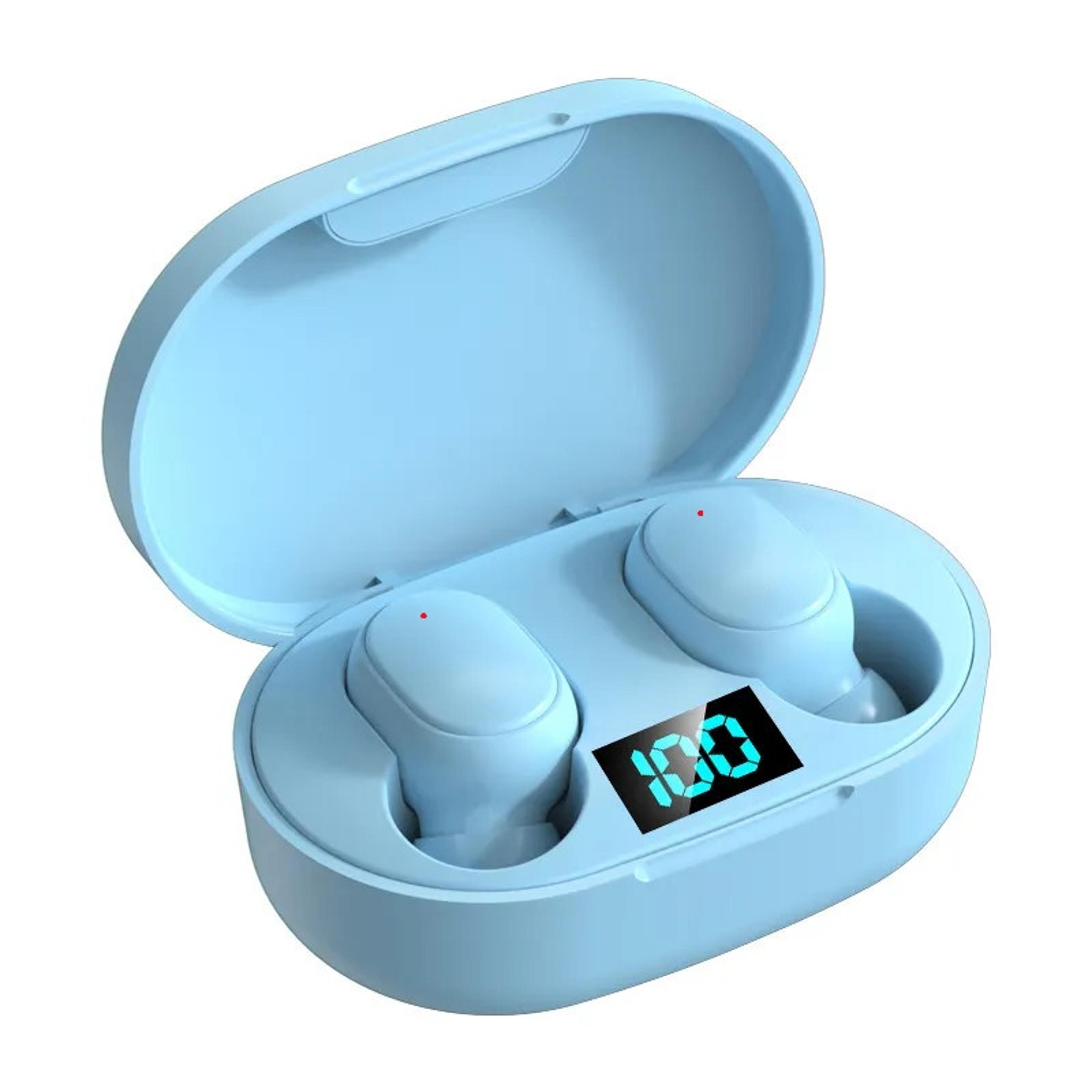 clearcall bluetooth 5.3 wireless earbuds with noise cancelling and led display