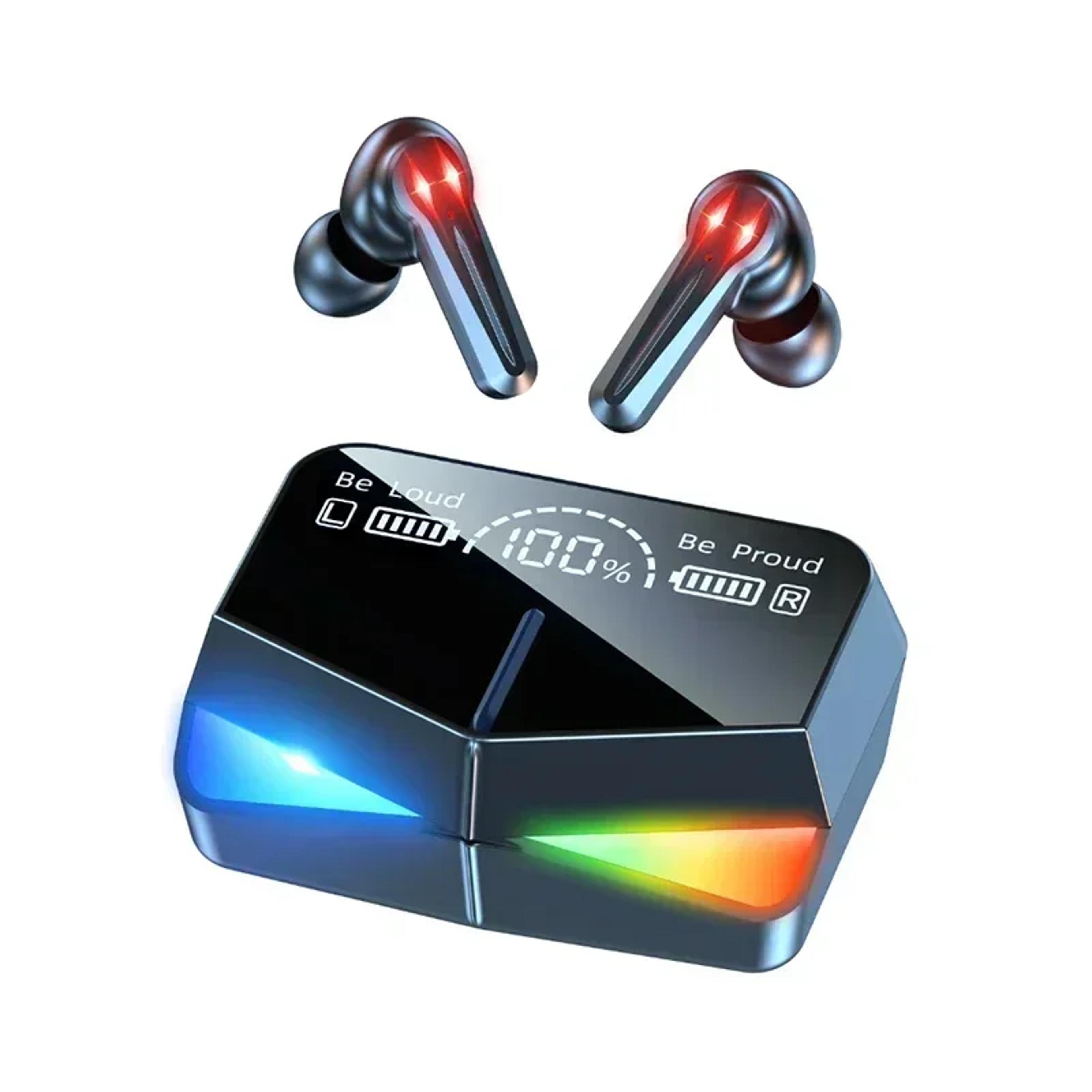 bluetooth 5.3 wireless earbuds with mic and charging case