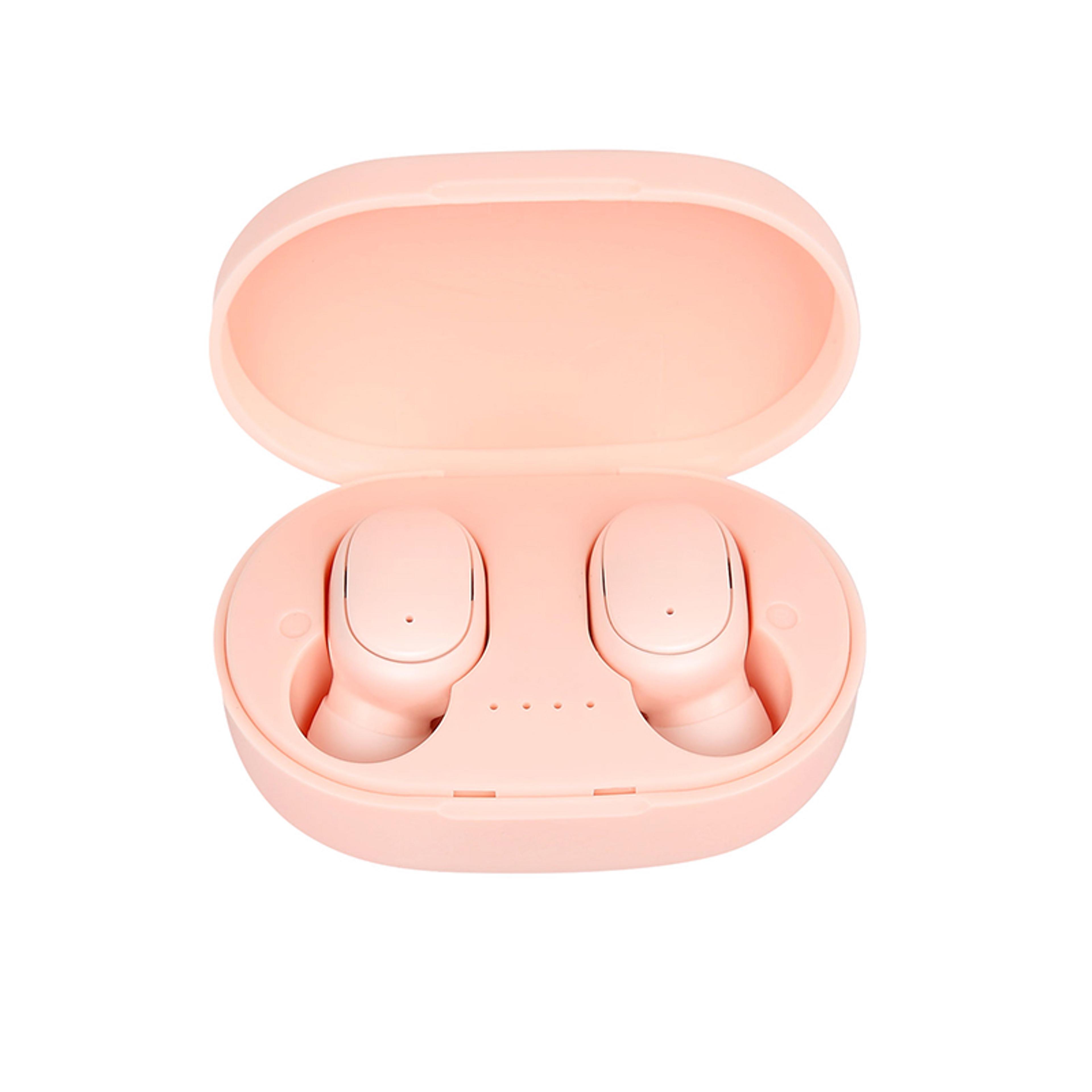 a6s transparent wireless earbuds with led display charging case