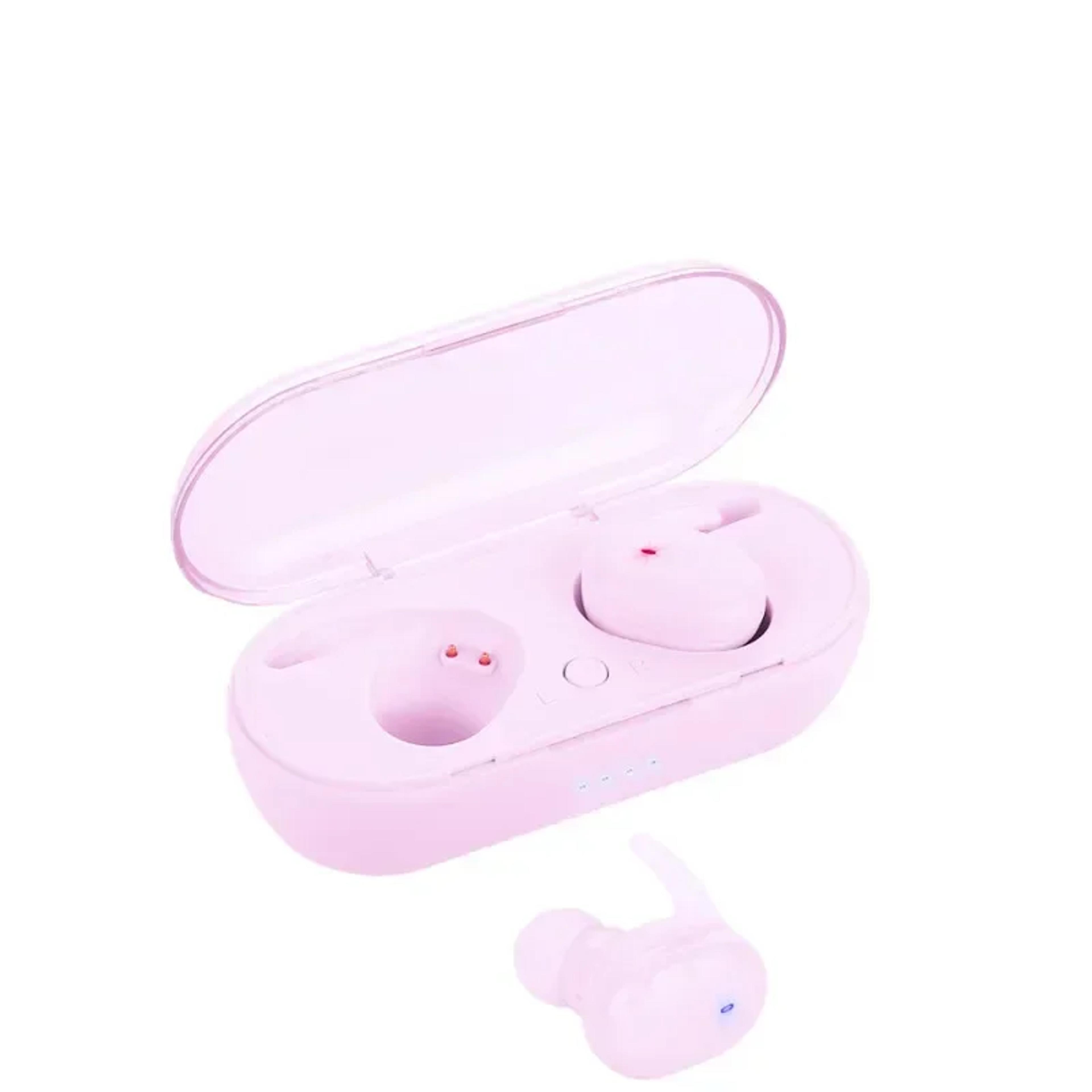 bluetooth 5.3 wireless earbuds with noise reduction and charging case