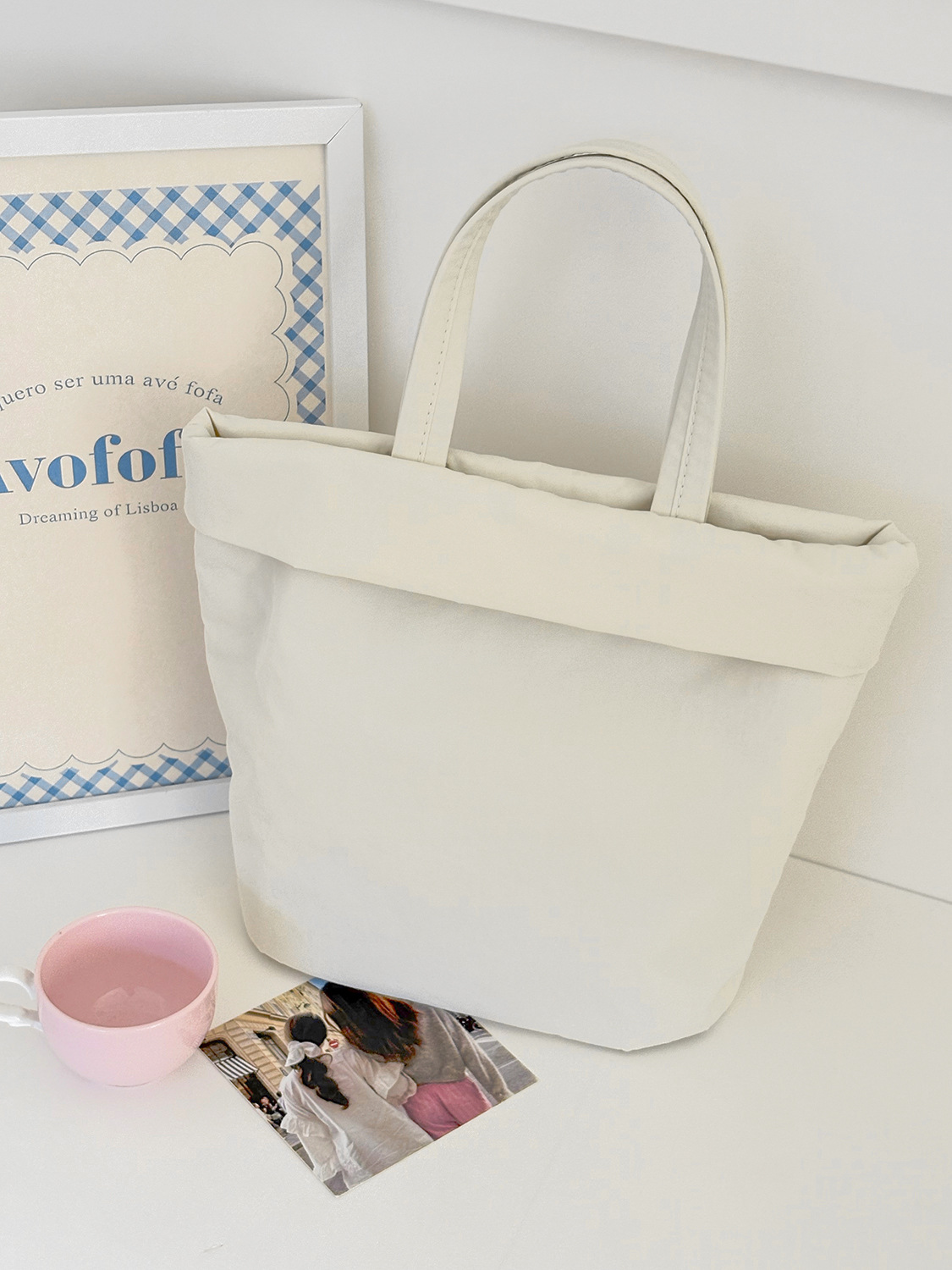 macaron tote bag for women lightweight commuter handbag for everyday style