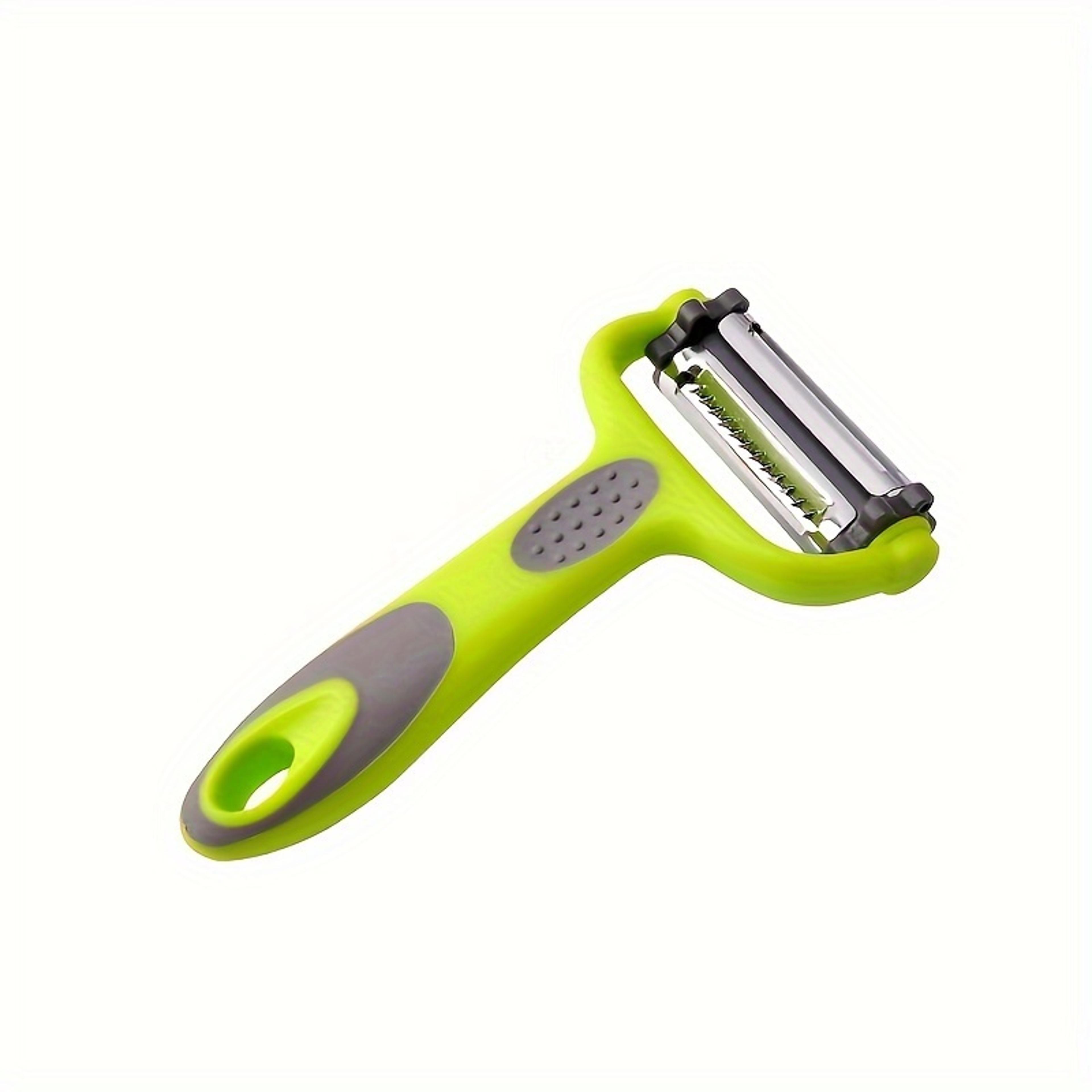 3 in 1 vegetable peeler and julienne slicer for fruit and veggies