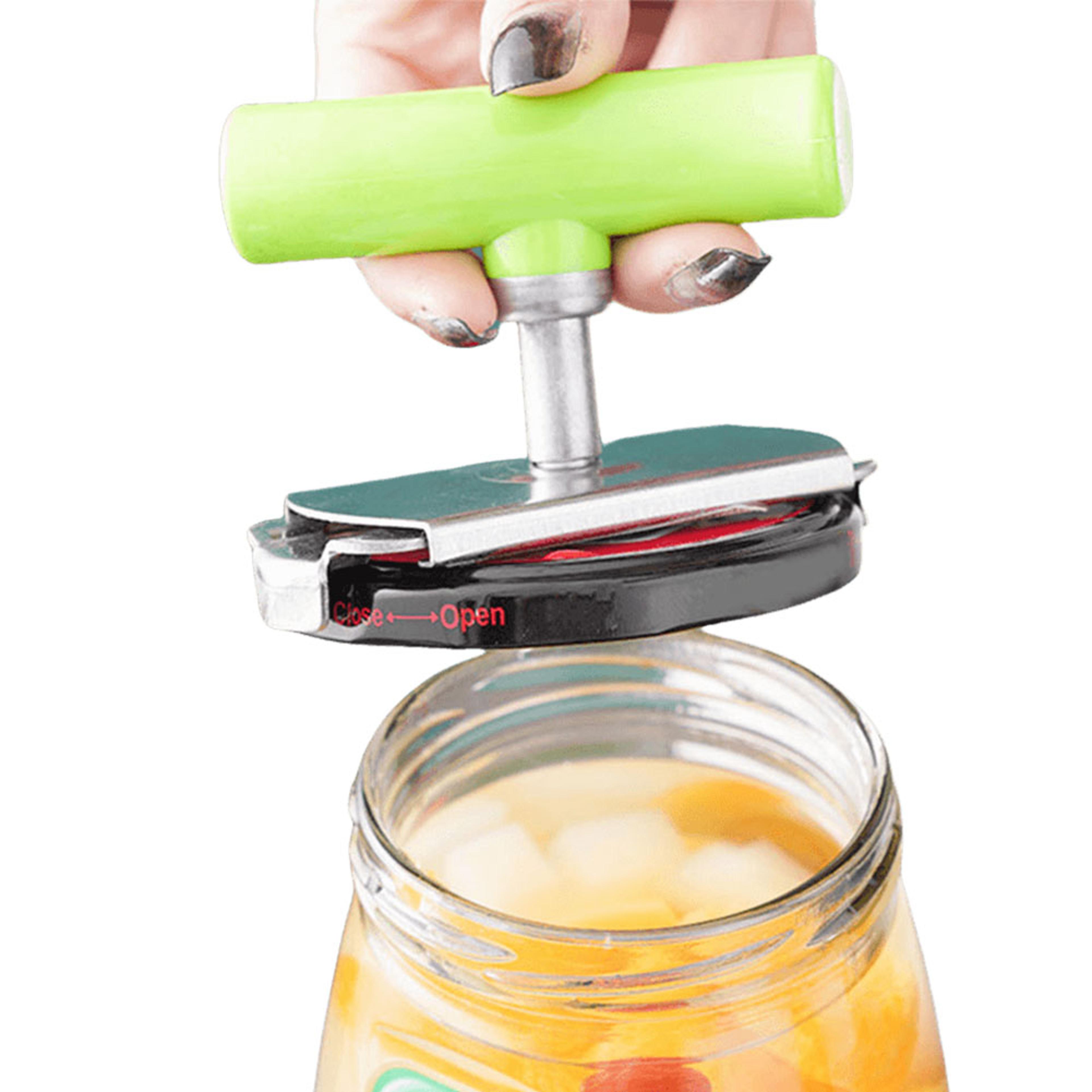 easygrip adjustable jar opener stainless steel bottle cap opener for tight lids