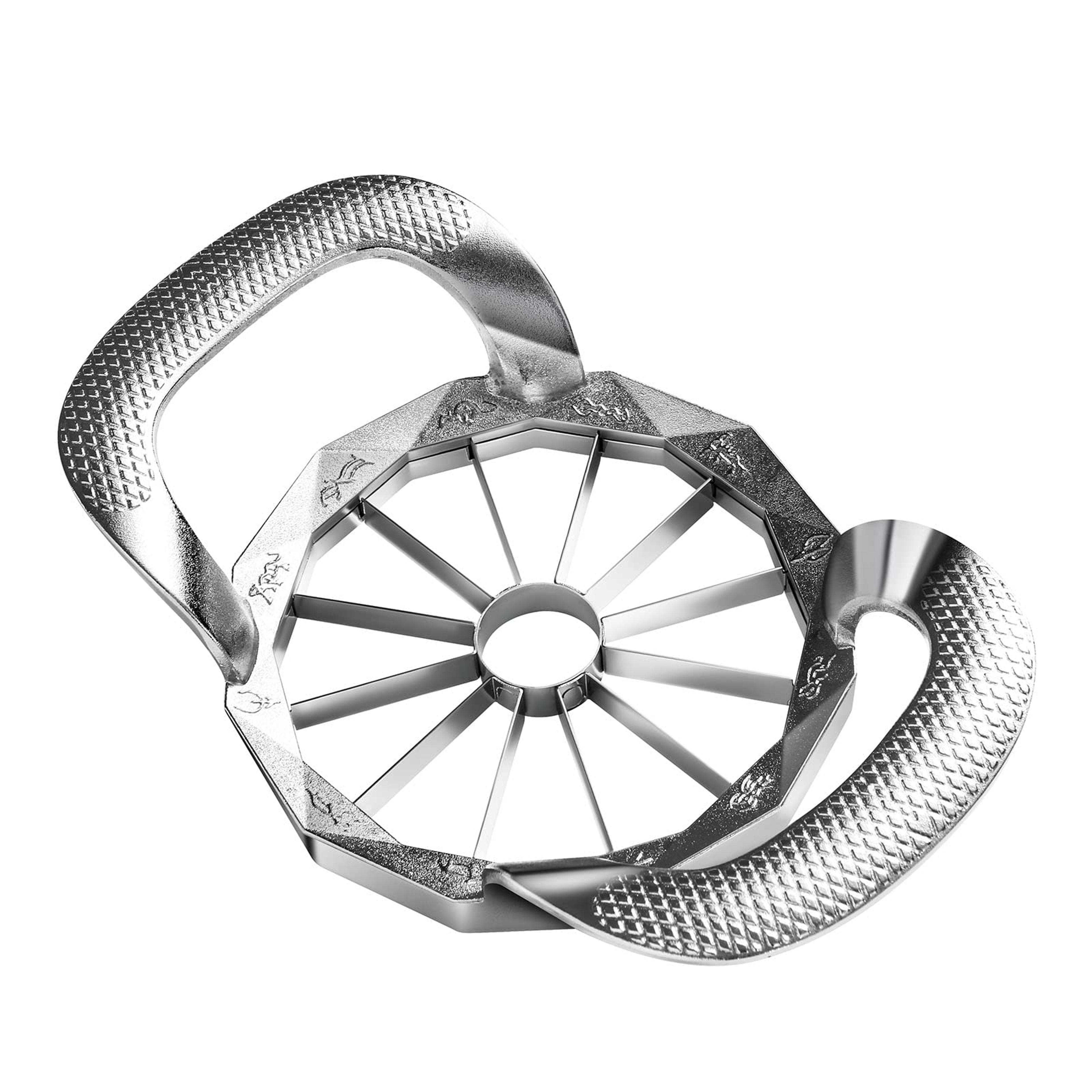 slice stainless steel apple slicer and corer heavy duty fruit cutter