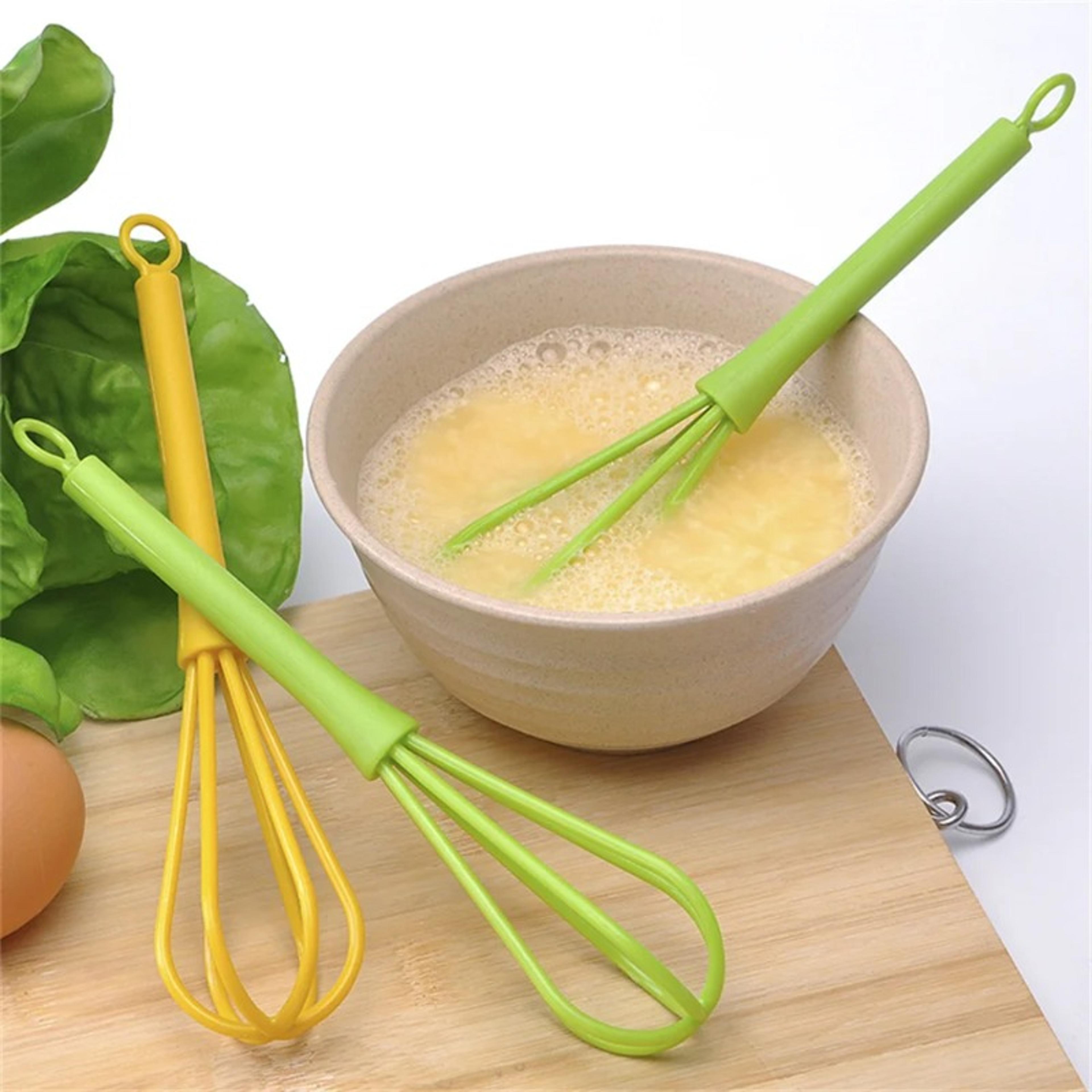 easygrip silicone whisk non slip egg beater and milk frother