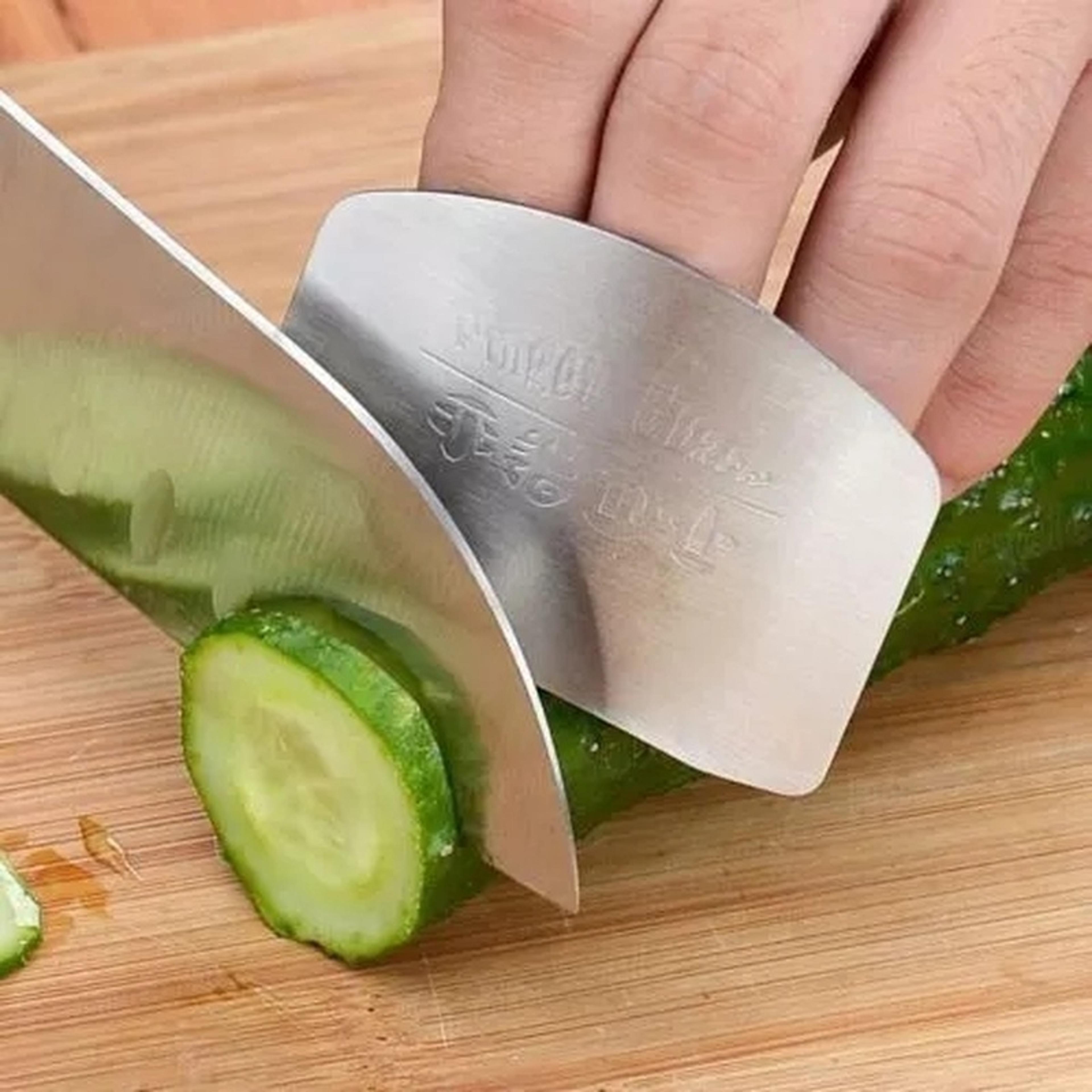 stainless steel finger guard knife cutting protector for safe chopping
