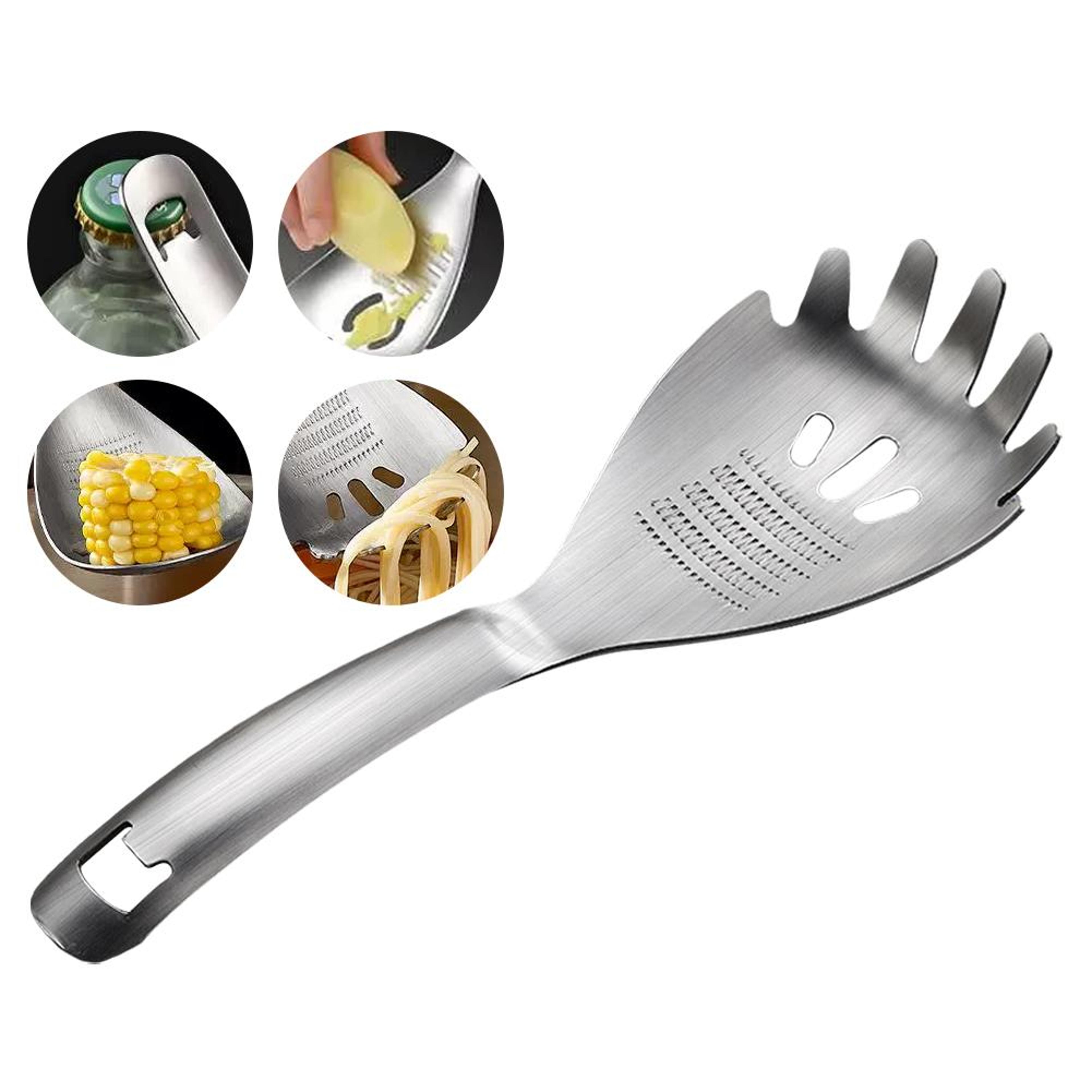 stainless steel ginger grater spoon and garlic grater multi purpose kitchen tool