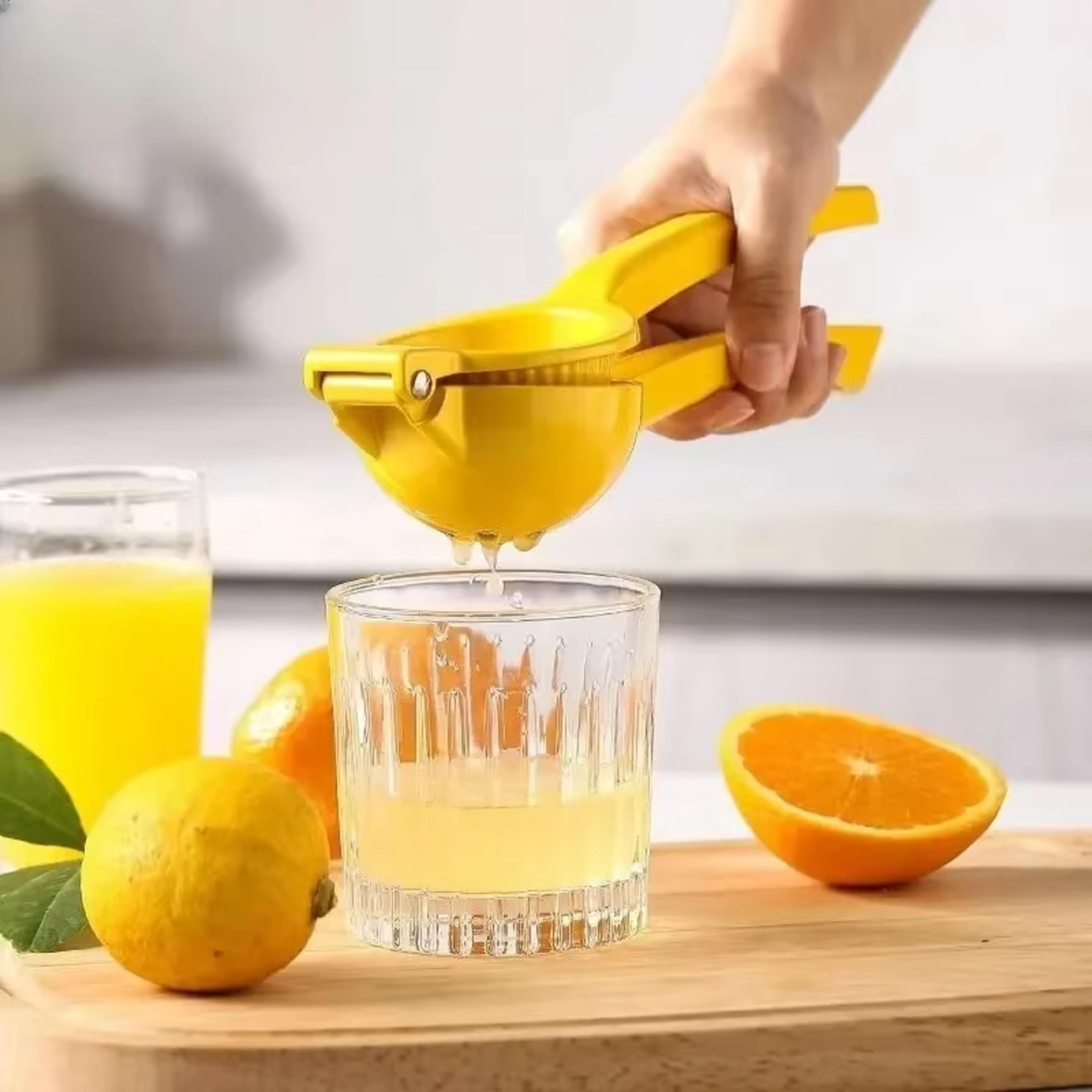 colorful mini manual lemon squeezer portable citrus hand press