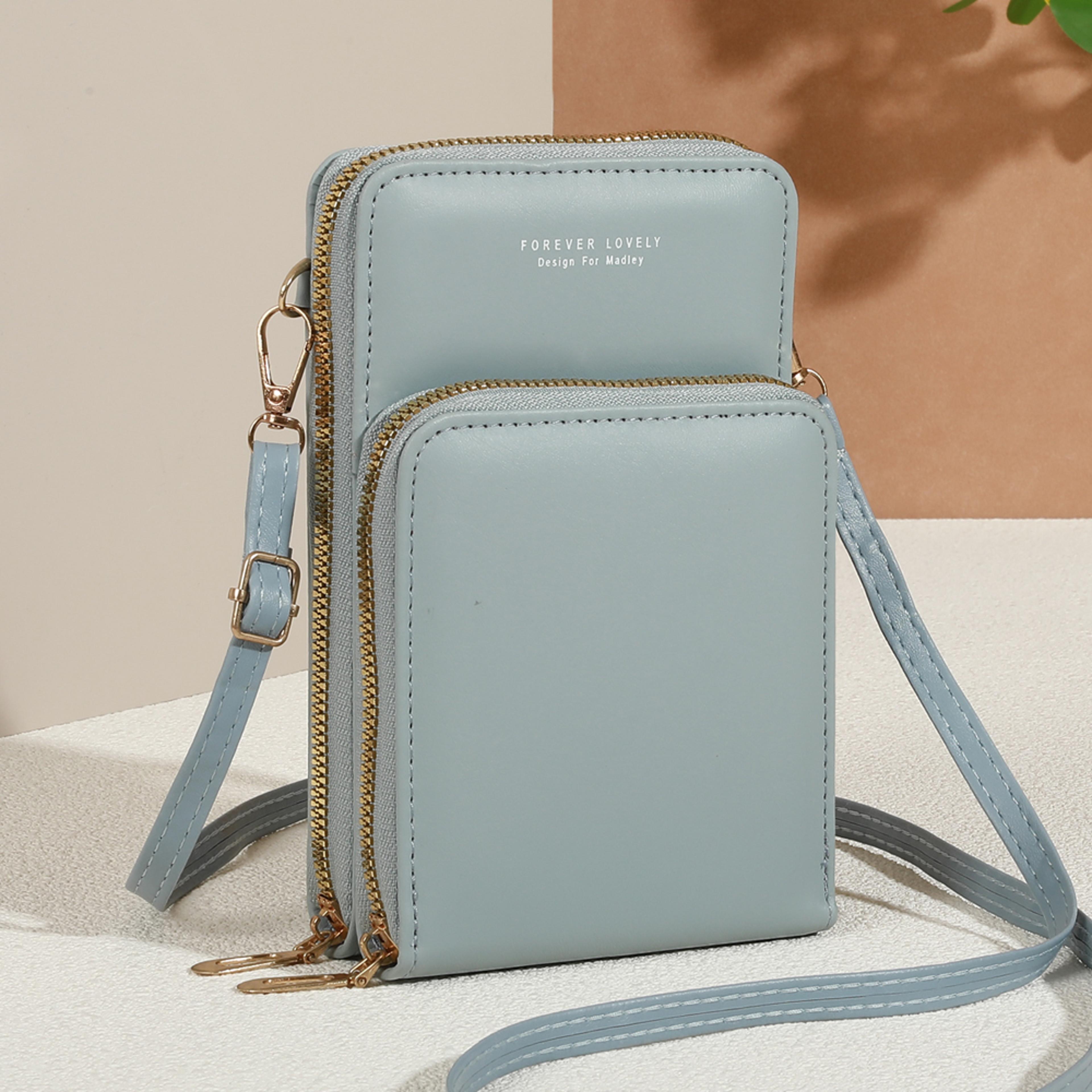 elegant phone wallet for women slim travel wallet and card holder purse