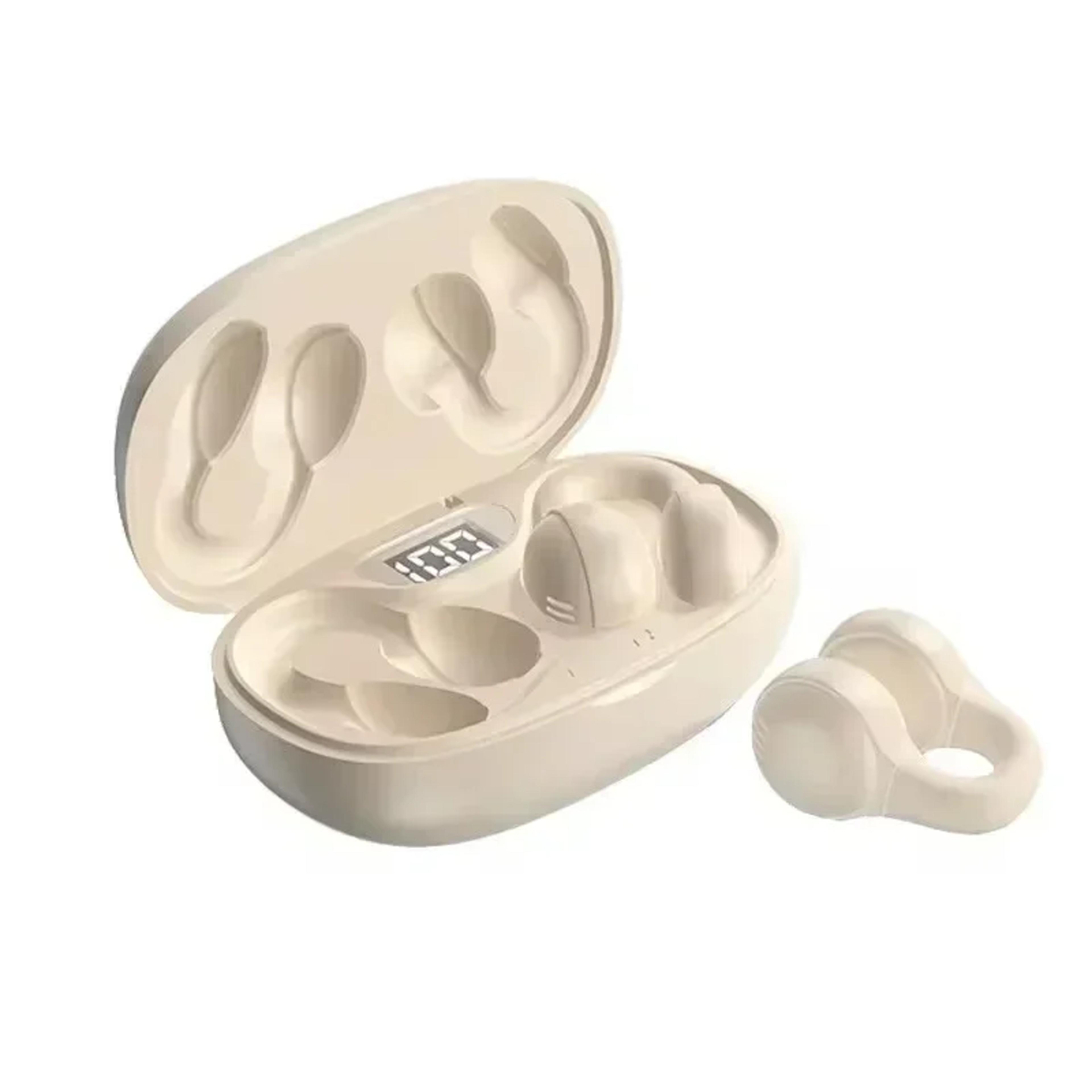 x58 wireless bluetooth earbuds with noise reduction, led power display and touch control