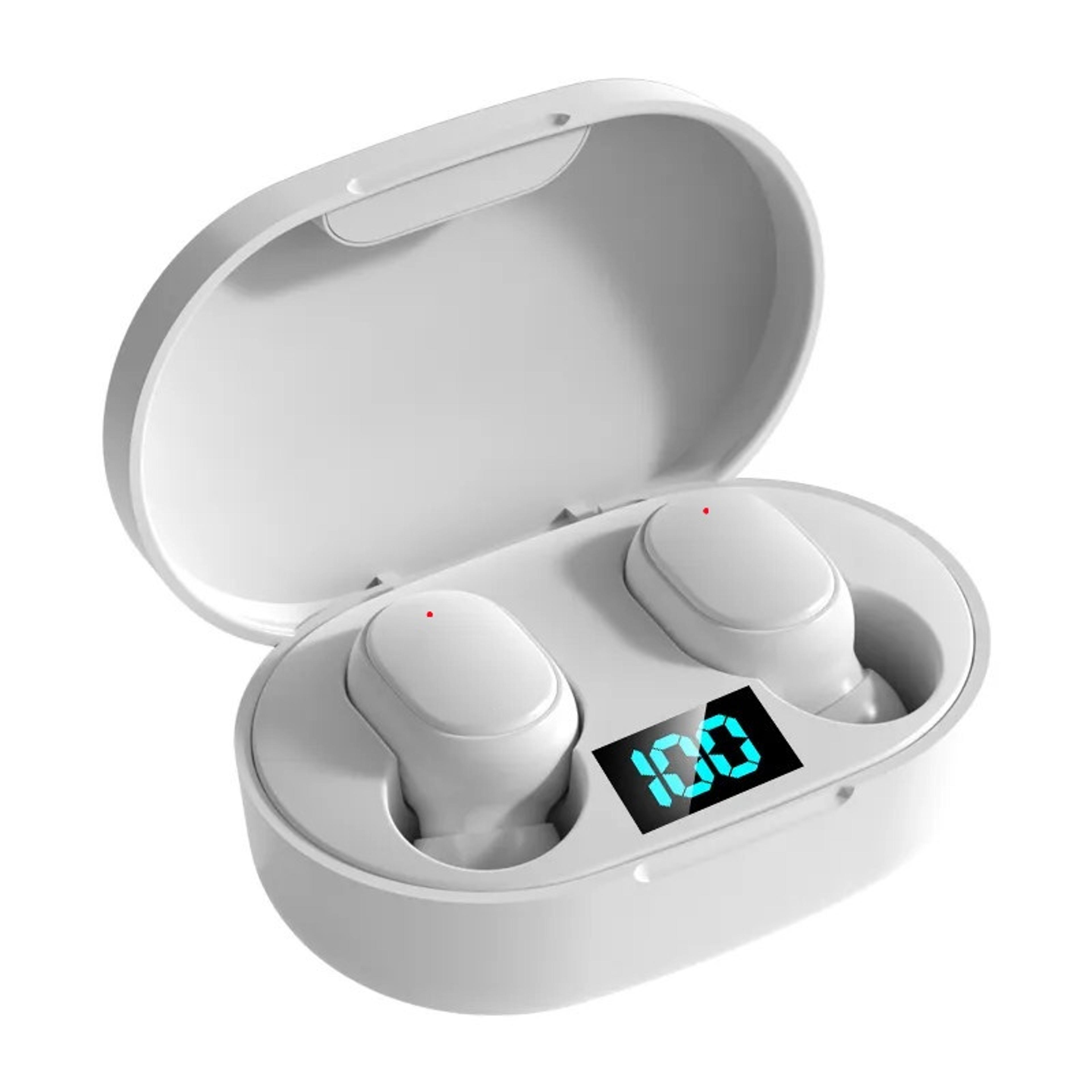 e6s tws wireless bluetooth earbuds with noise cancelling mic