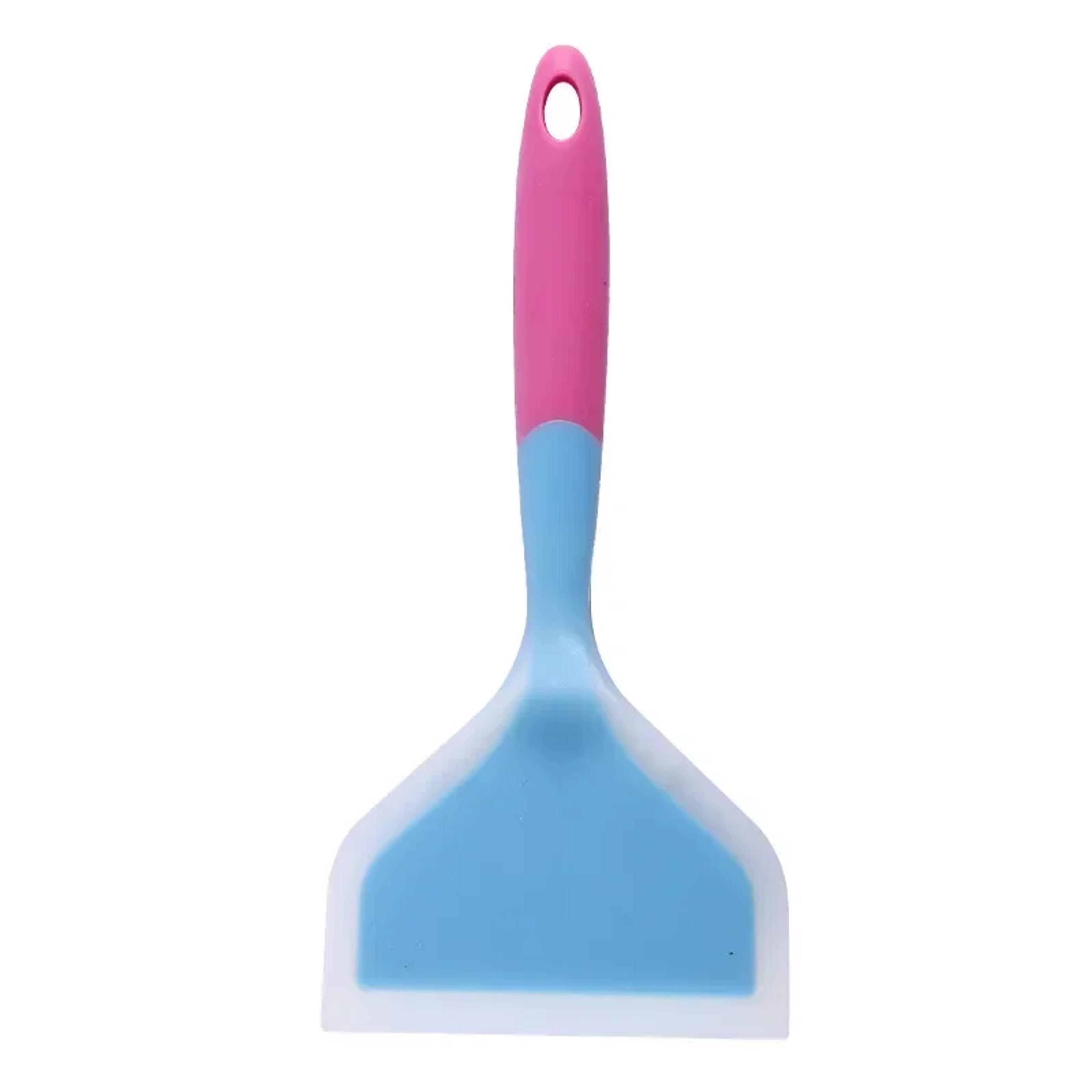 wide silicone spatula nonstick cooking turner for eggs pancakes pizza and meat
