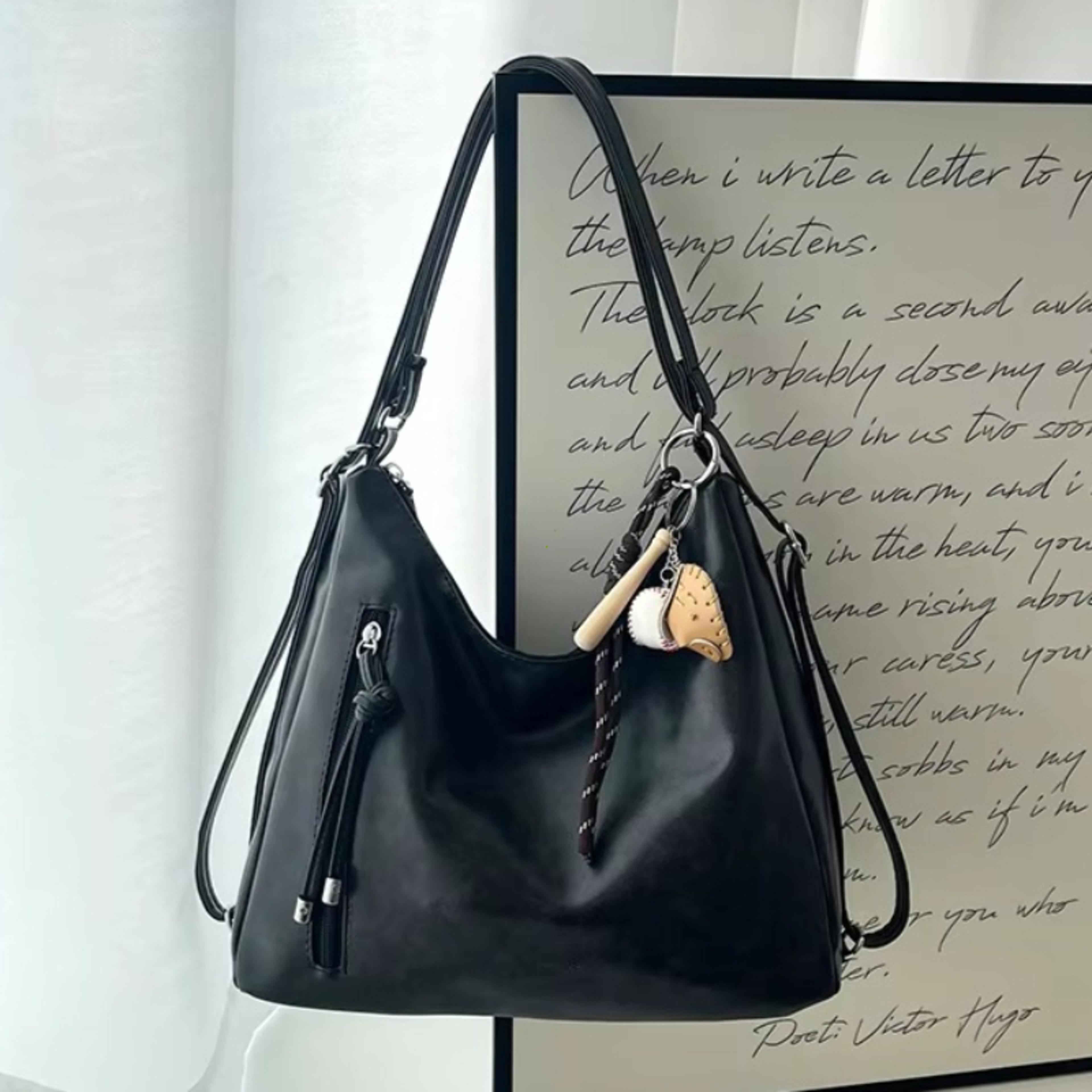 everyday 3 way womens tote bag shoulder and crossbody commuter purse